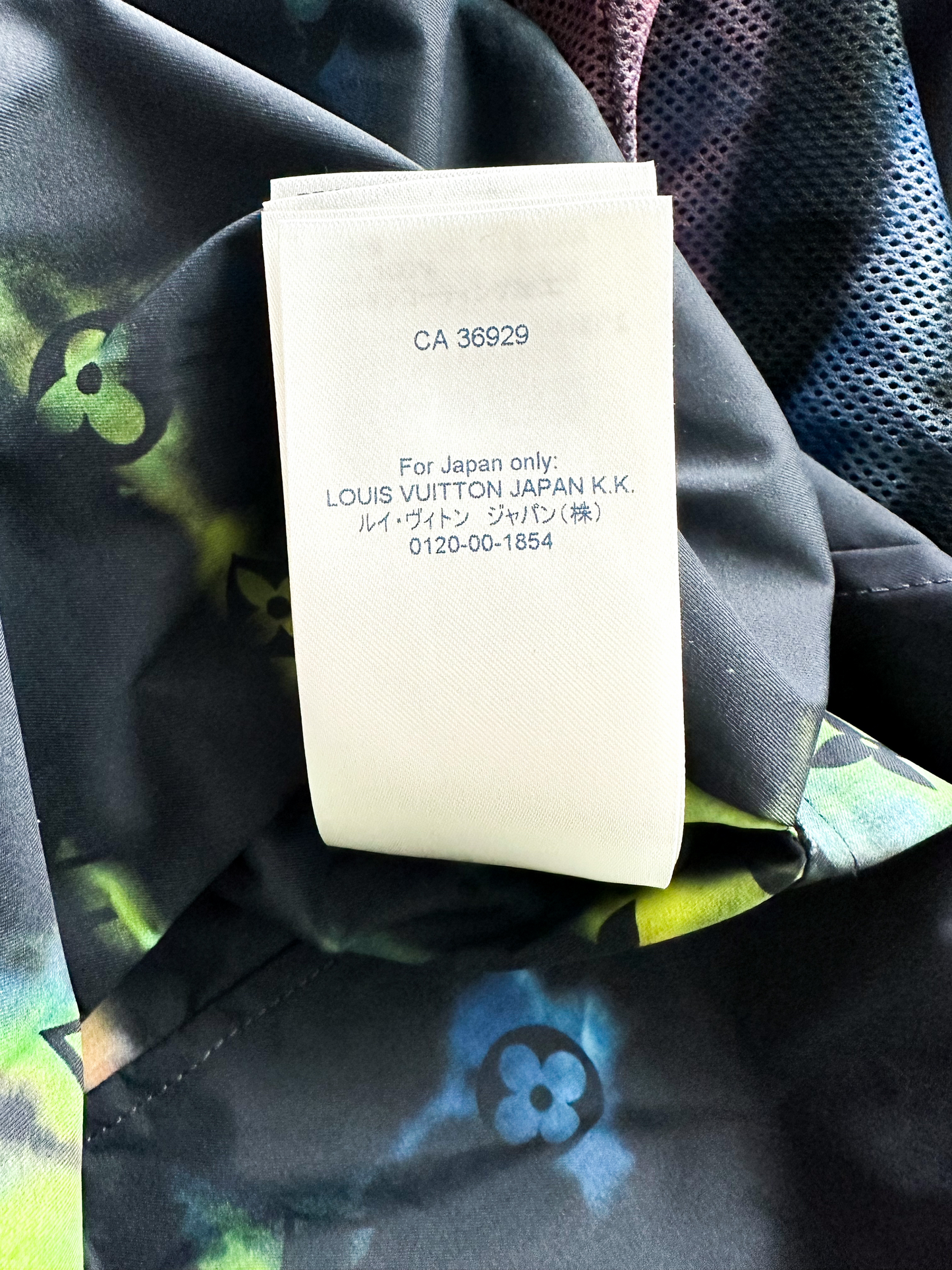 Louis Vuitton Tie-Dye Camo Monogram Windbreaker