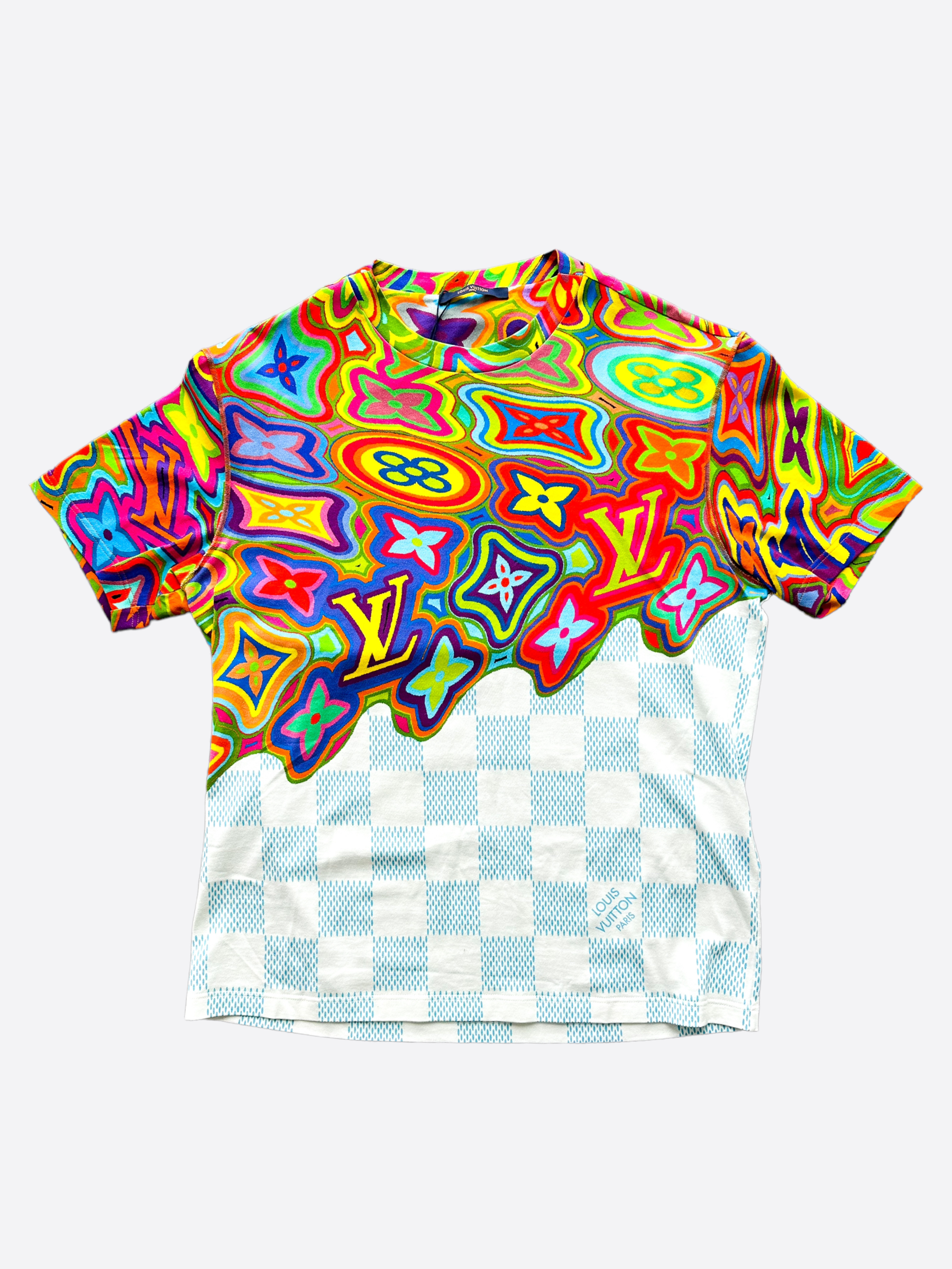 Multicolor 'Psychedelic' Monogram T-shirt – StWearUA