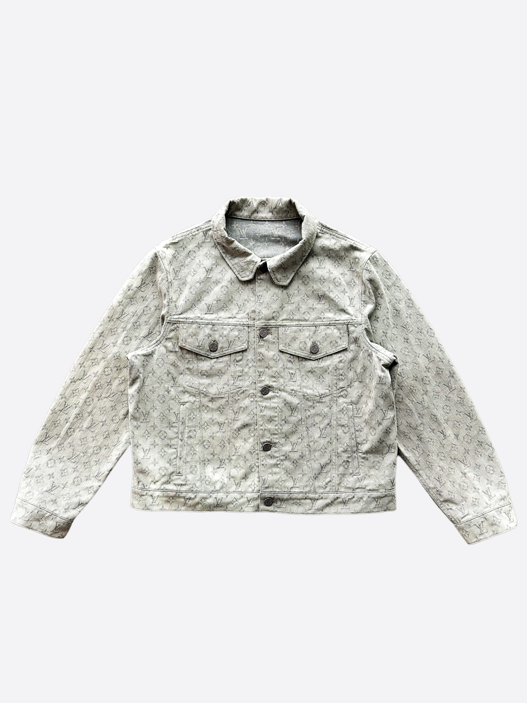 Louis Vuitton Gradient Monogram Denim Jacket – Savonches