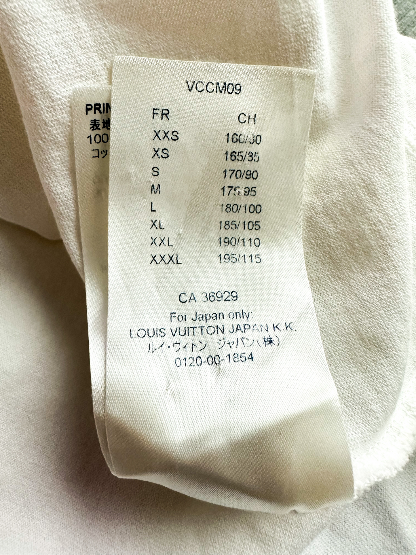 Louis Vuitton White LV Stitch T-Shirt