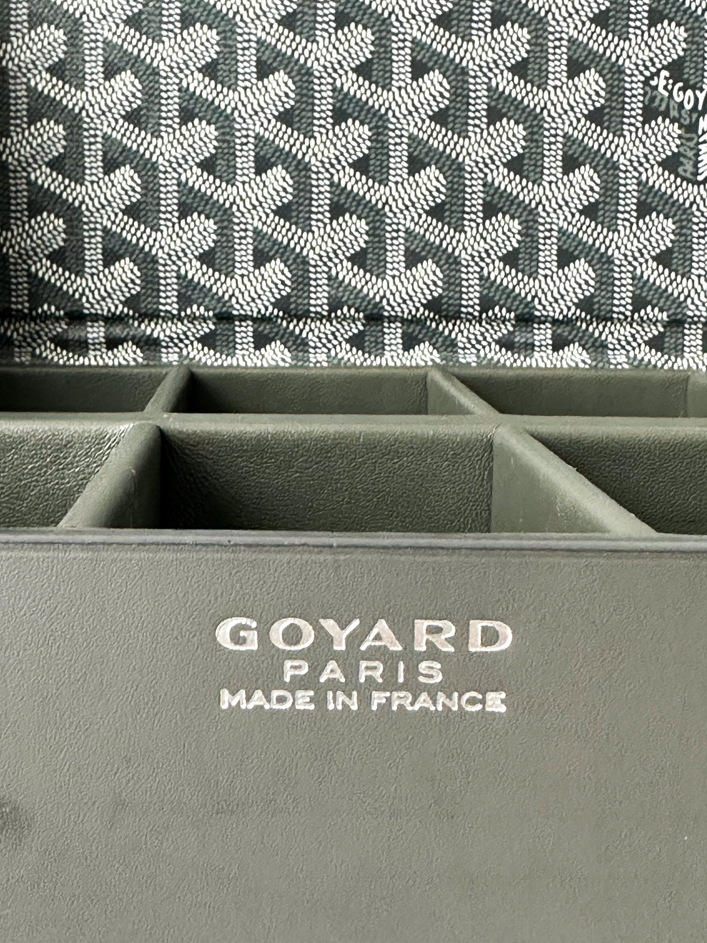 Goyard Grey Coffret Monroe’s 6 Watch Box