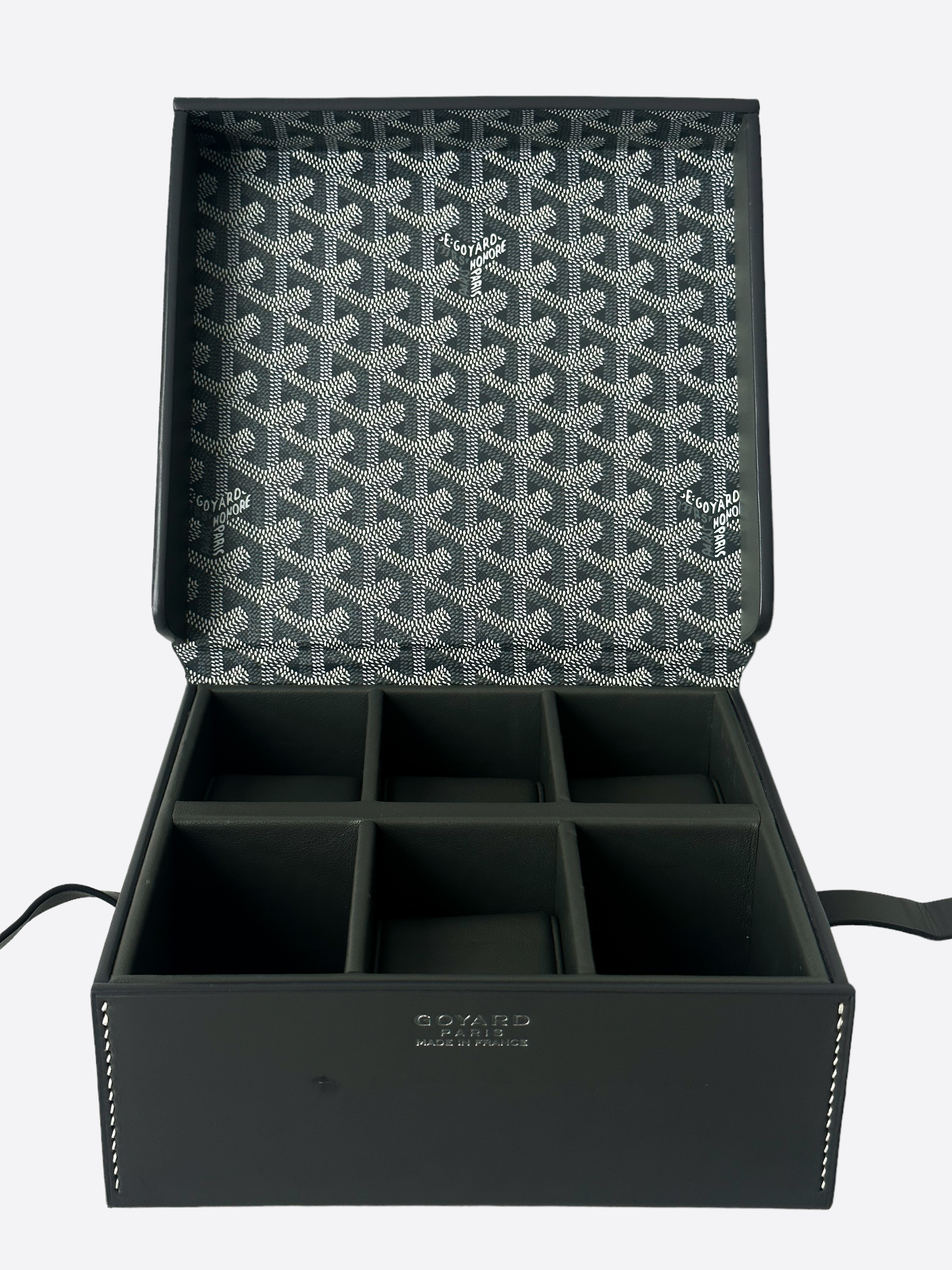 Goyard Grey Coffret Monroe’s 6 Watch Box