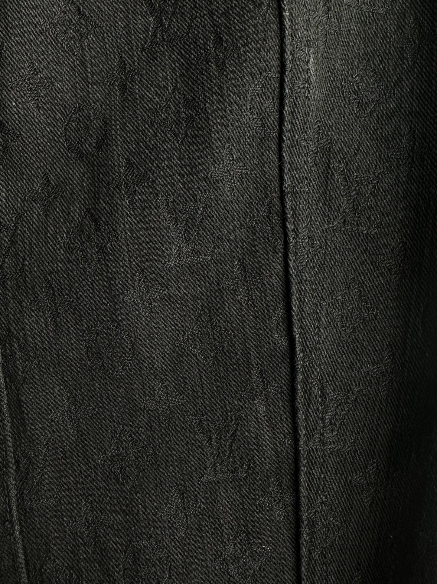 Louis Vuitton Black Monogram Denim Jacket