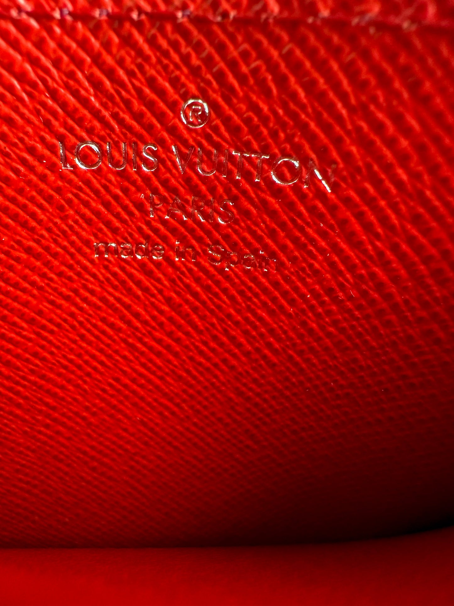 Louis Vuitton Pink & Red Monogram Escale Card Holder