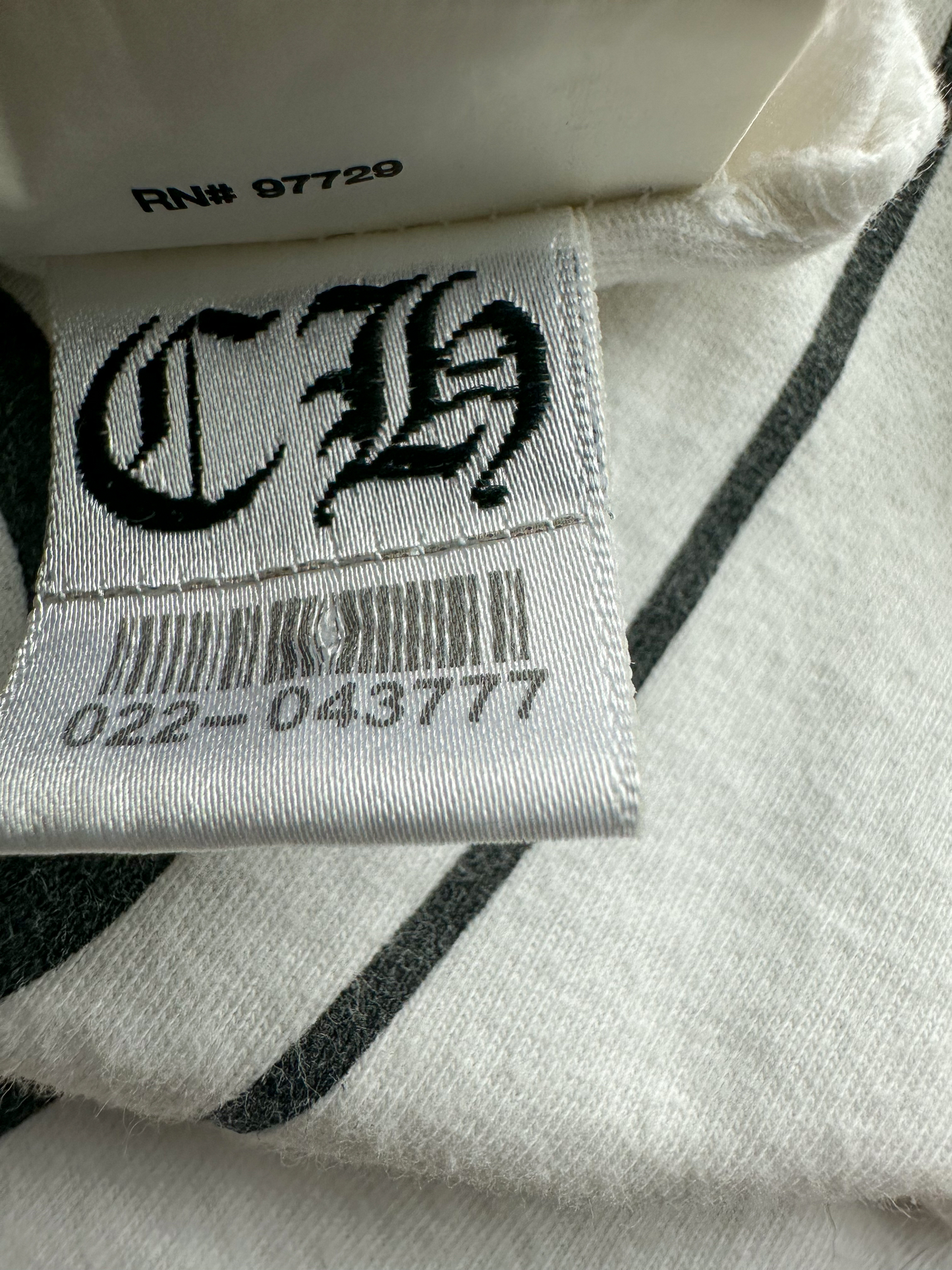 Chrome Hearts White Las Vegas Horseshoe Longsleeve