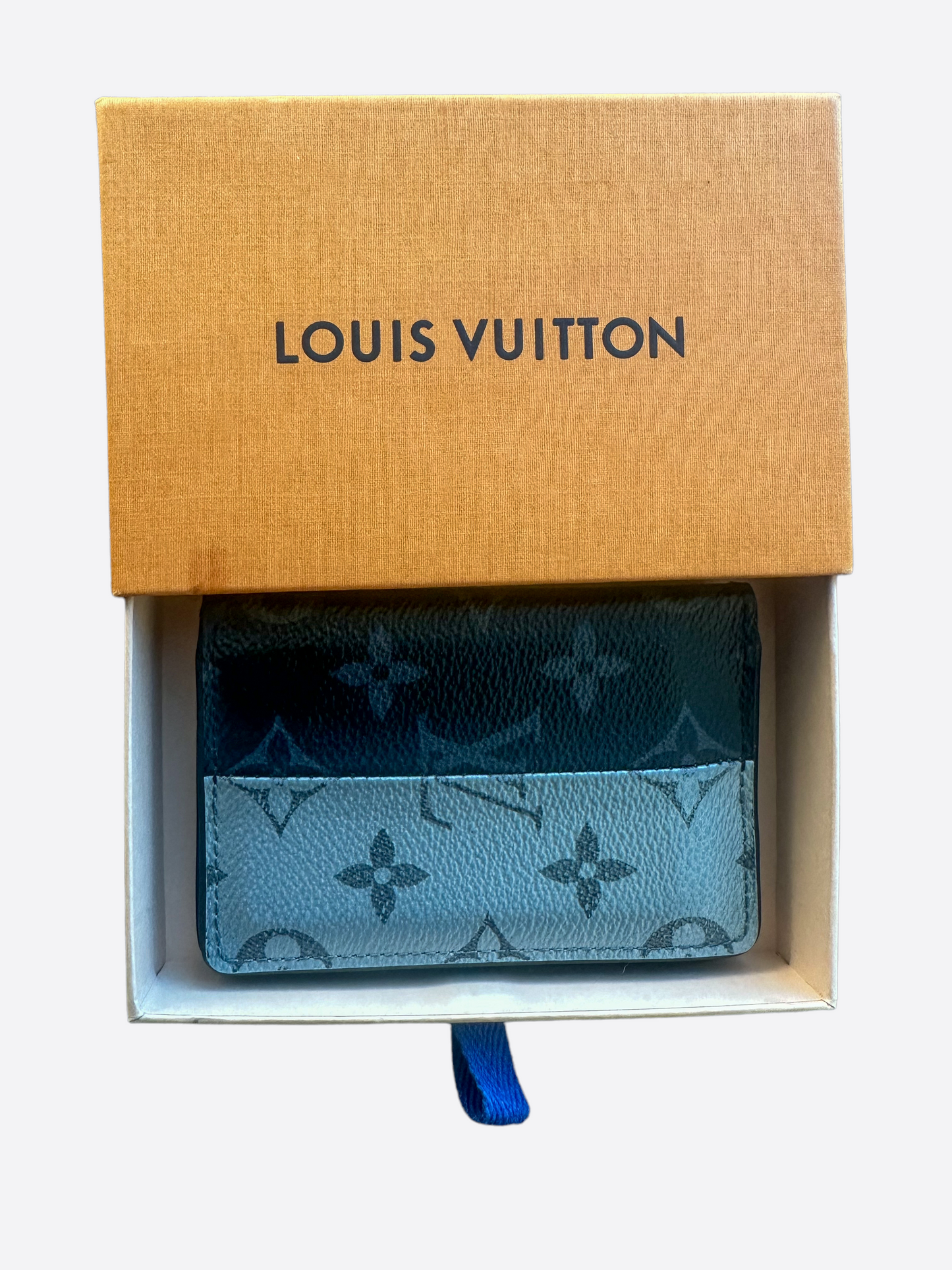 Louis Vuitton Monogram Eclipse & Silver Pocket Organizer