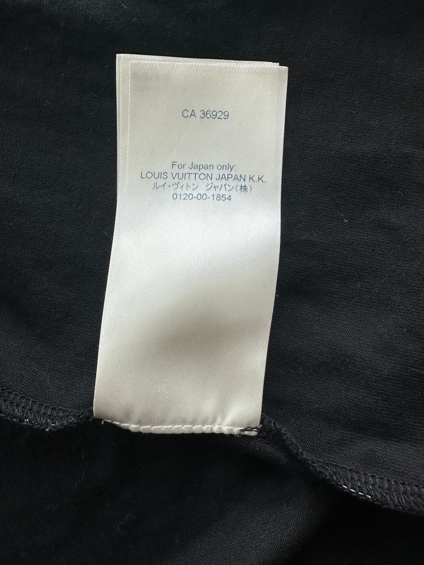 Louis Vuitton Black & White Monogram Gradient T-Shirt