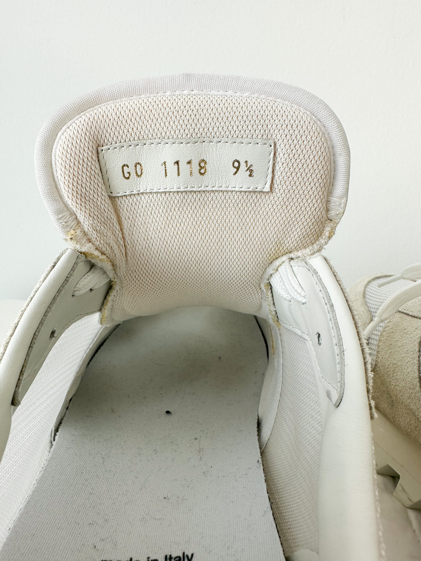 Louis Vuitton Beige & White Mesh Runner