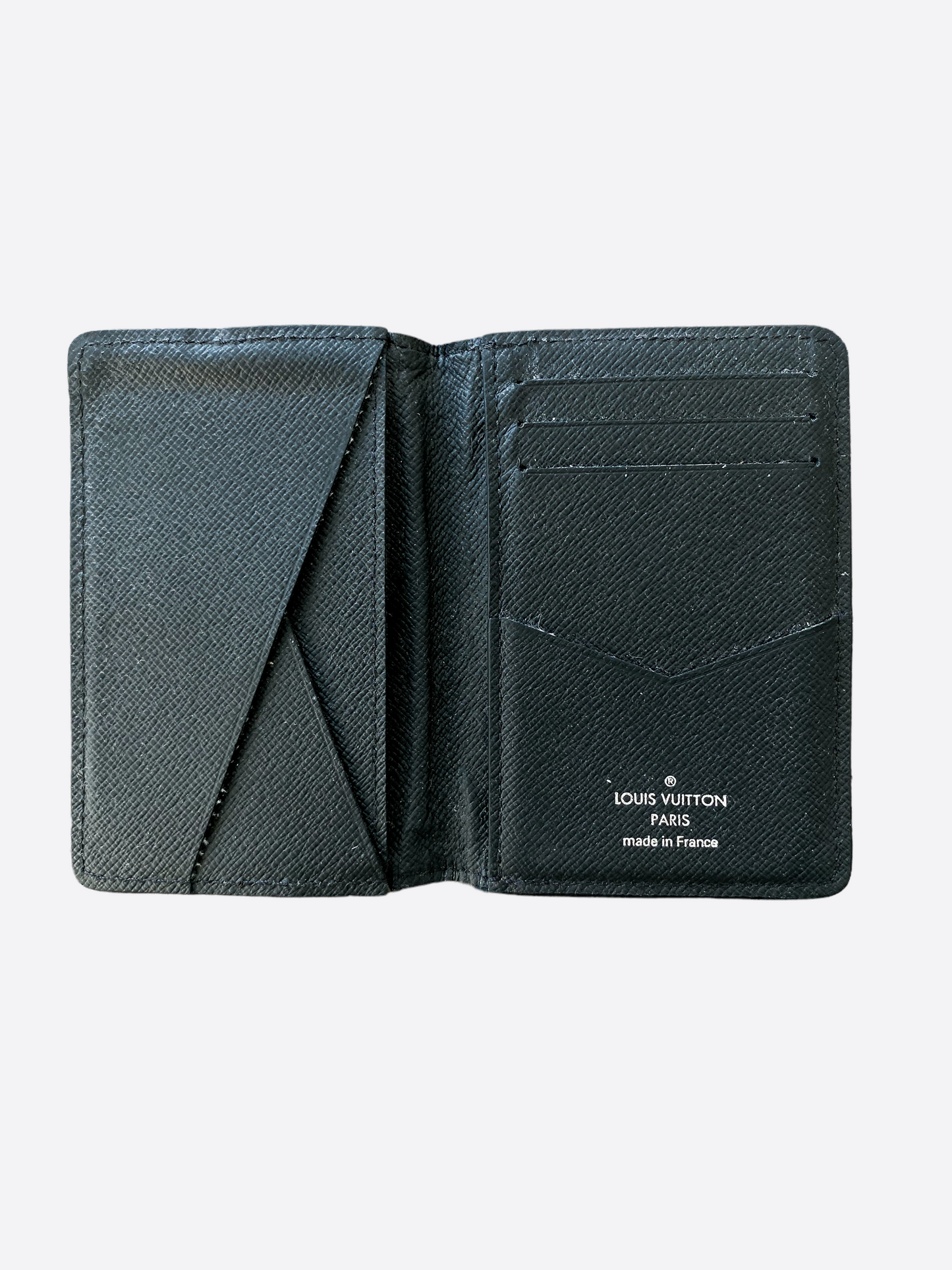 Louis Vuitton Monogram Eclipse & Silver Pocket Organizer