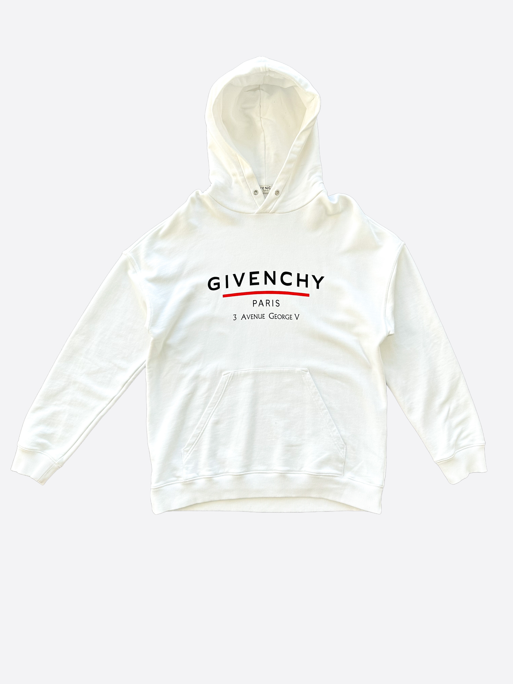 Givenchy paris hoodie white outlet