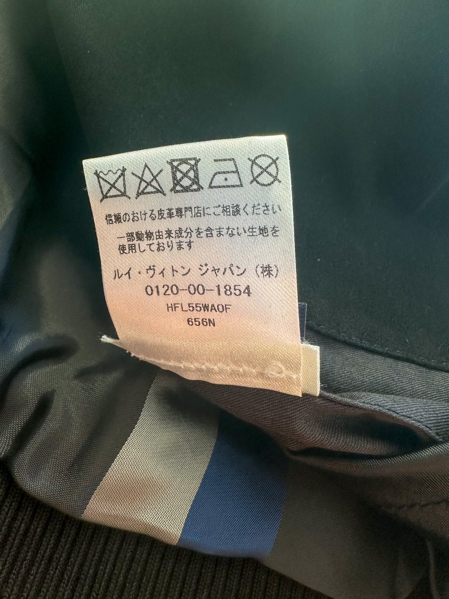 Louis Vuitton Black & White Forever Varsity Jacket