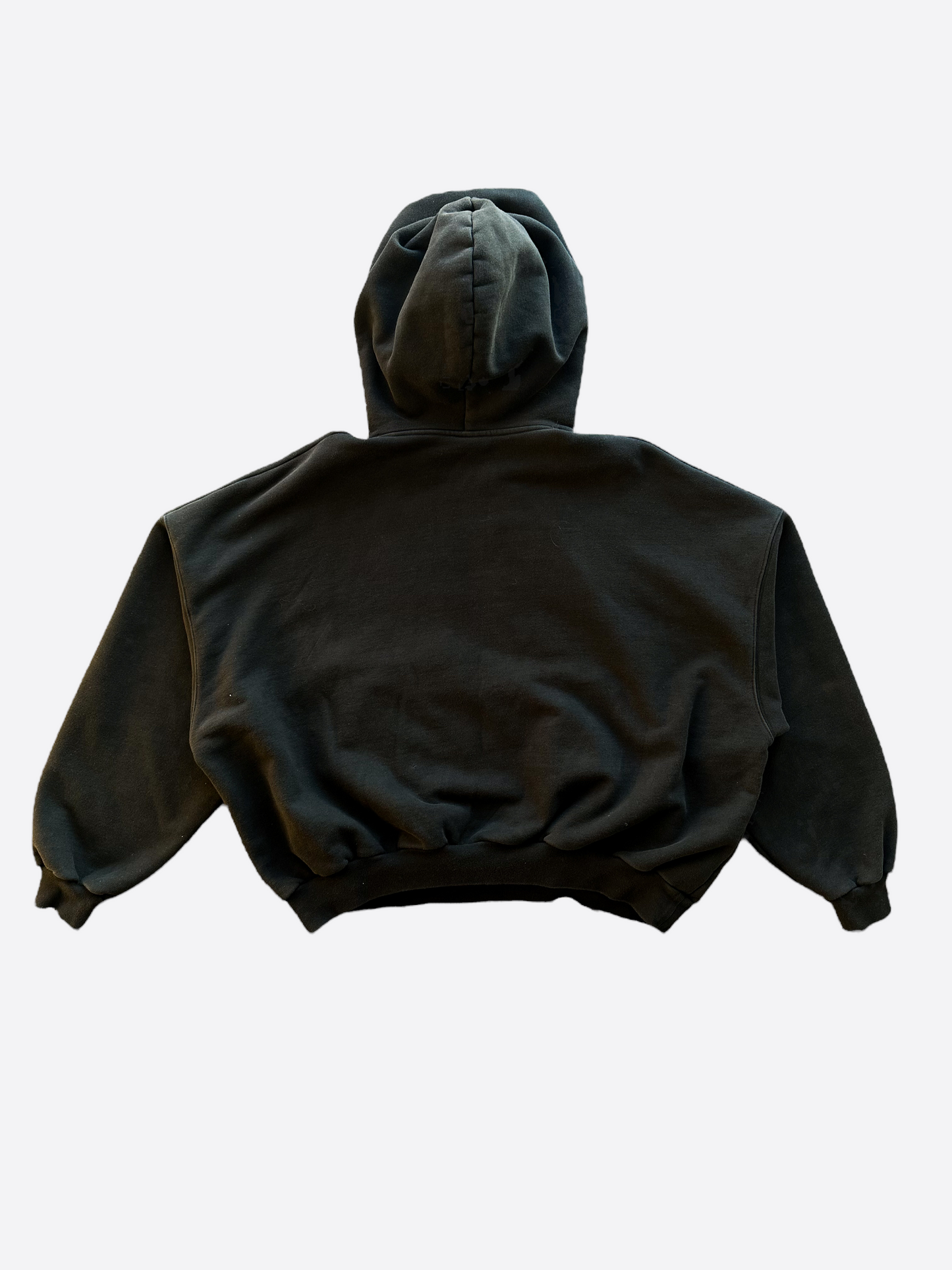 Balenciaga Adidas Black Oversized Unisex Logo Hoodie