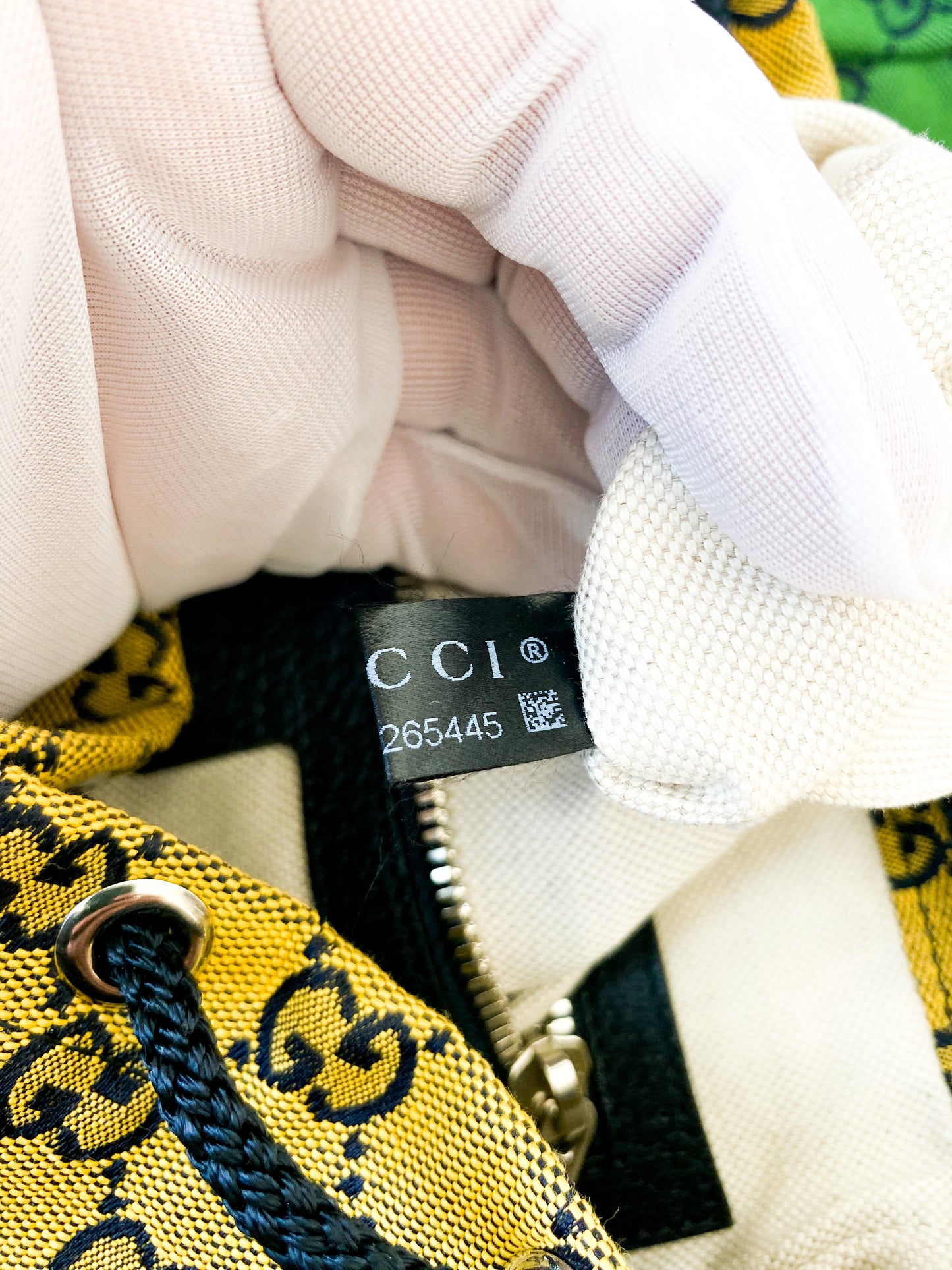 Gucci Multicolor GG Canvas Backpack