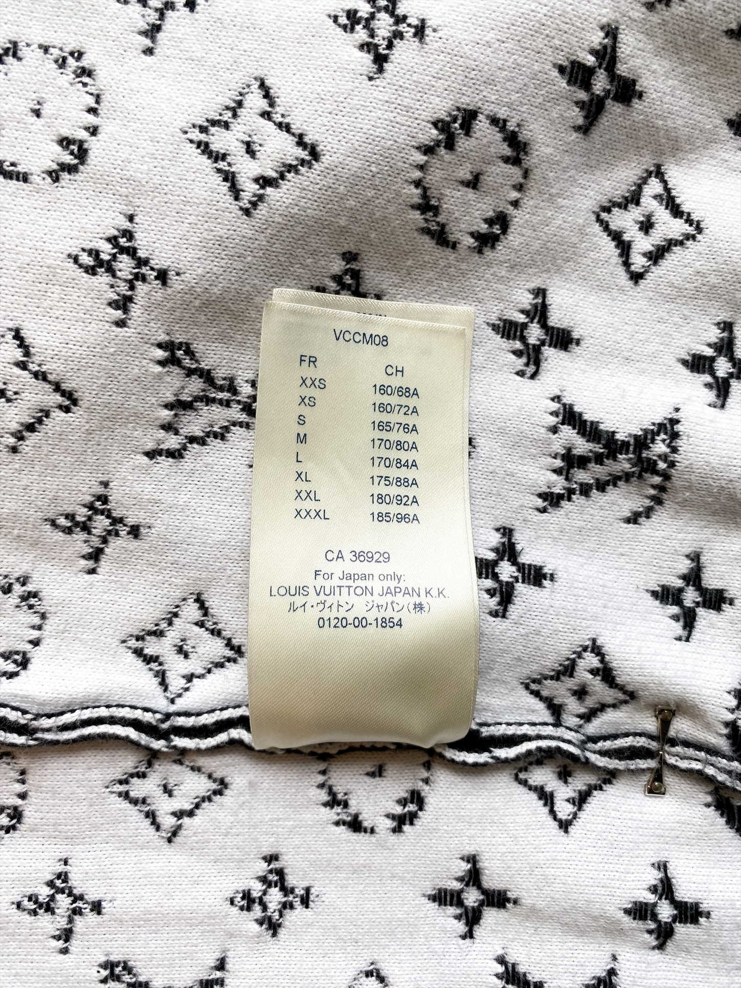 Louis Vuitton Black Monogram Gradient Sweater