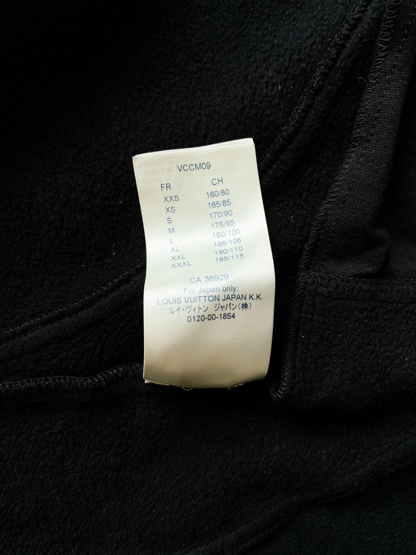 Louis Vuitton Black Circle Cut Monogram Hoodie
