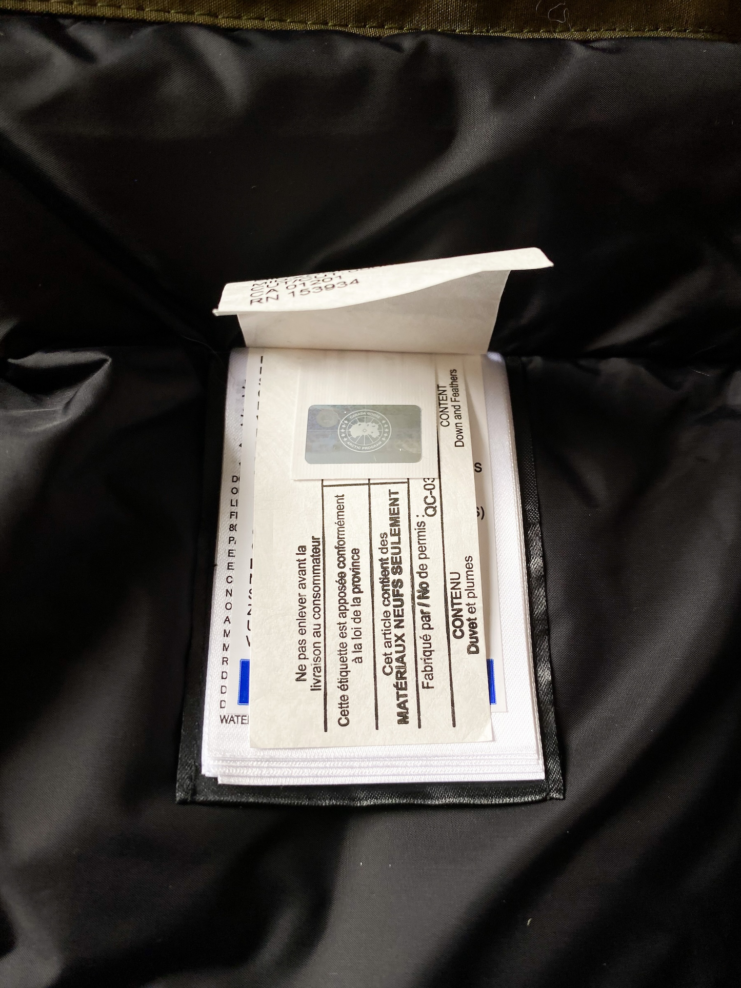 Canada Goose Military Green Expedition Men's Jacket