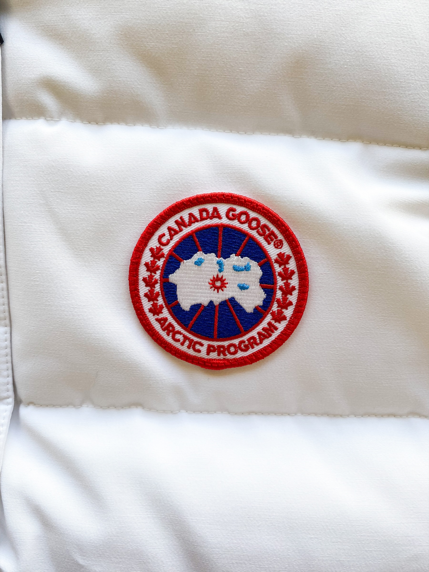 Canada Goose White Freestyle Vest
