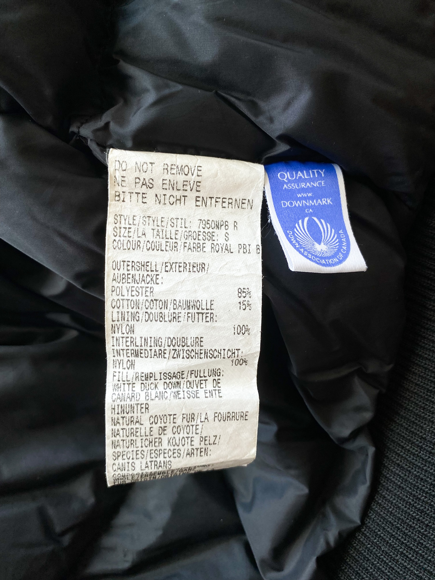 Canada Goose Royal PBI Blue Chilliwack Men's Jacket