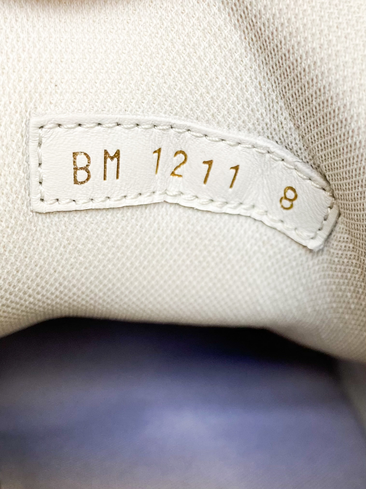 Louis Vuitton Silver Mirror Trainers