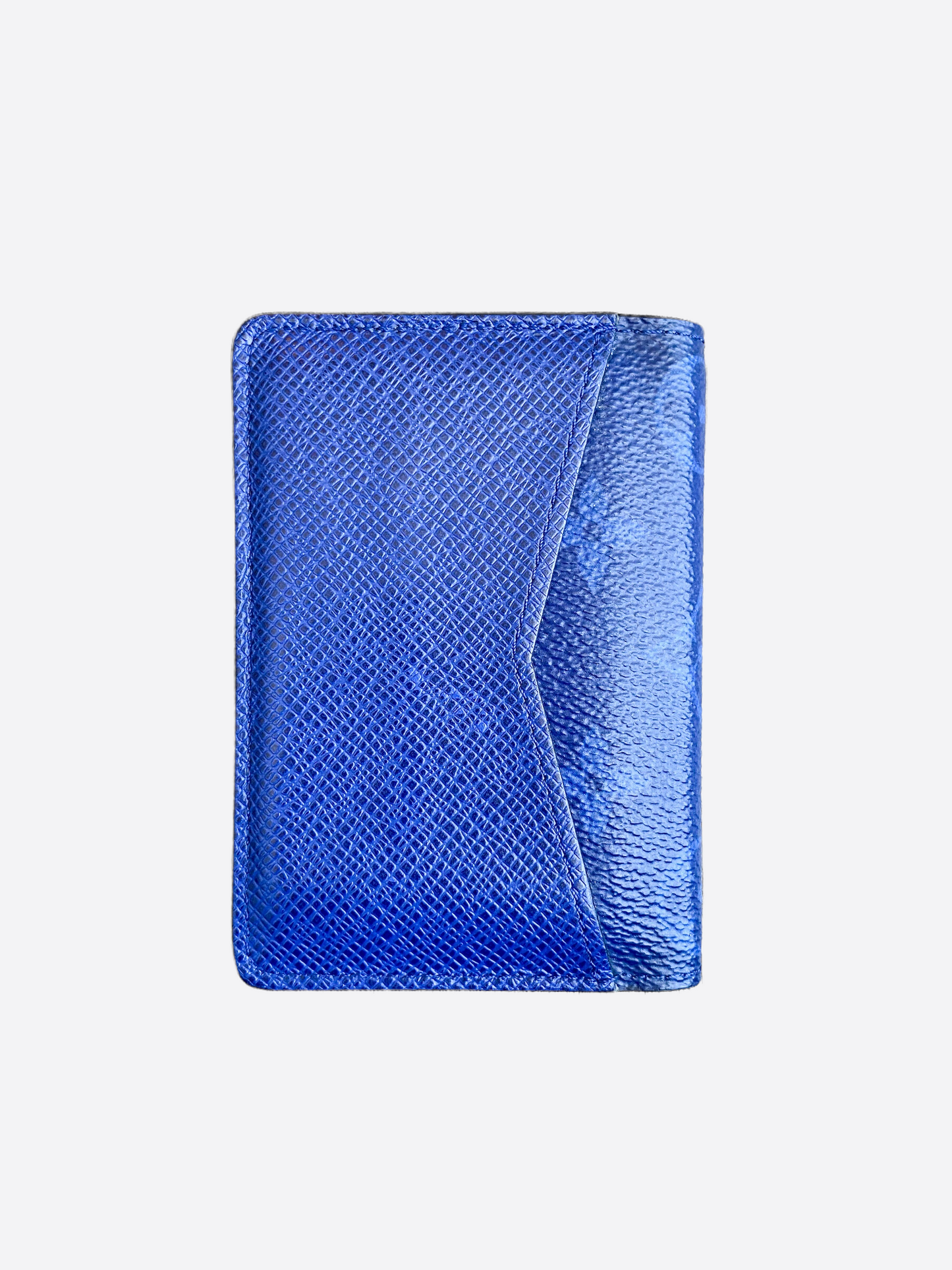Louis Vuitton Blue Pacific Taiga Pocket Organizer