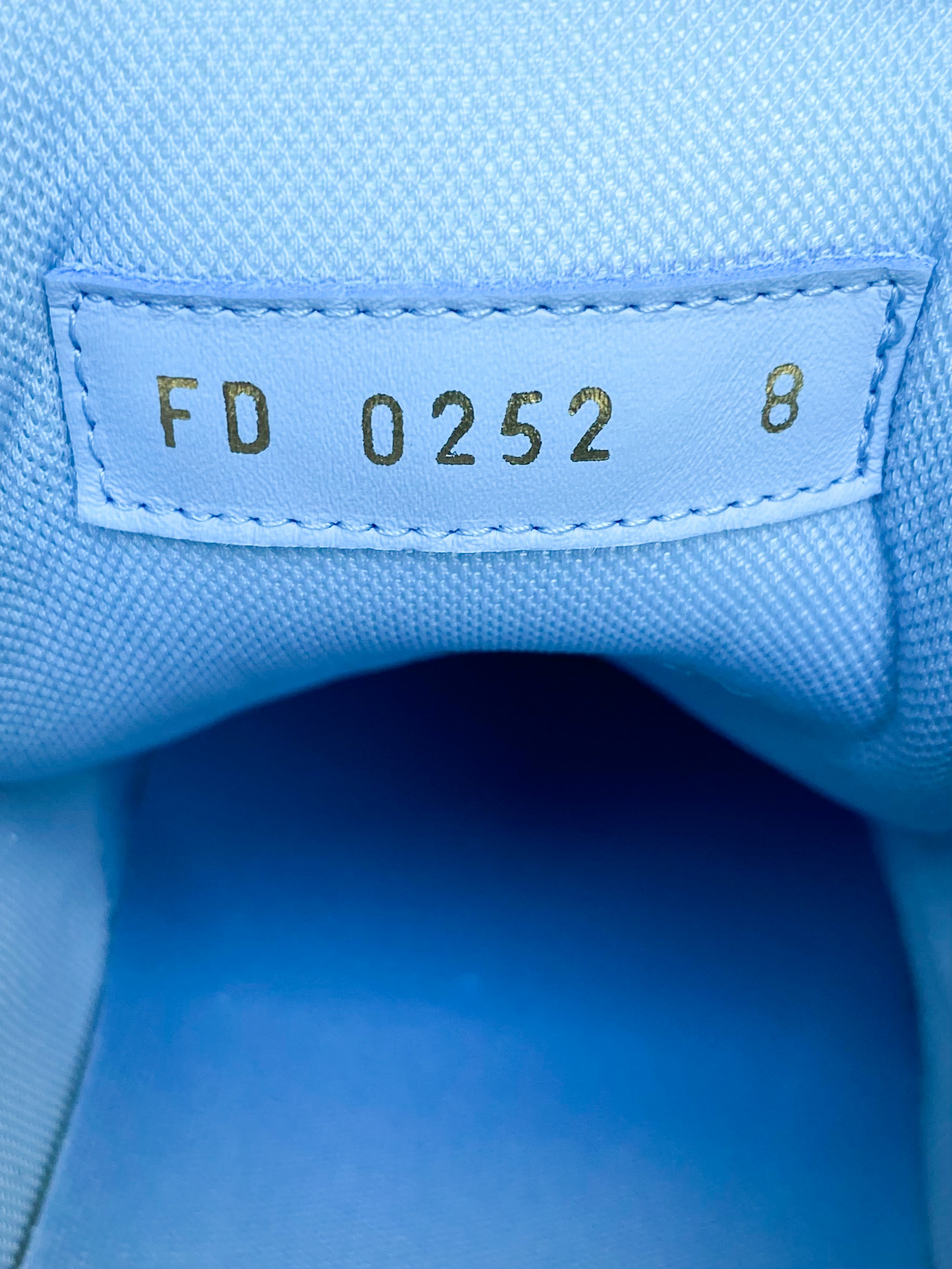 Louis Vuitton Blue & White Trainers