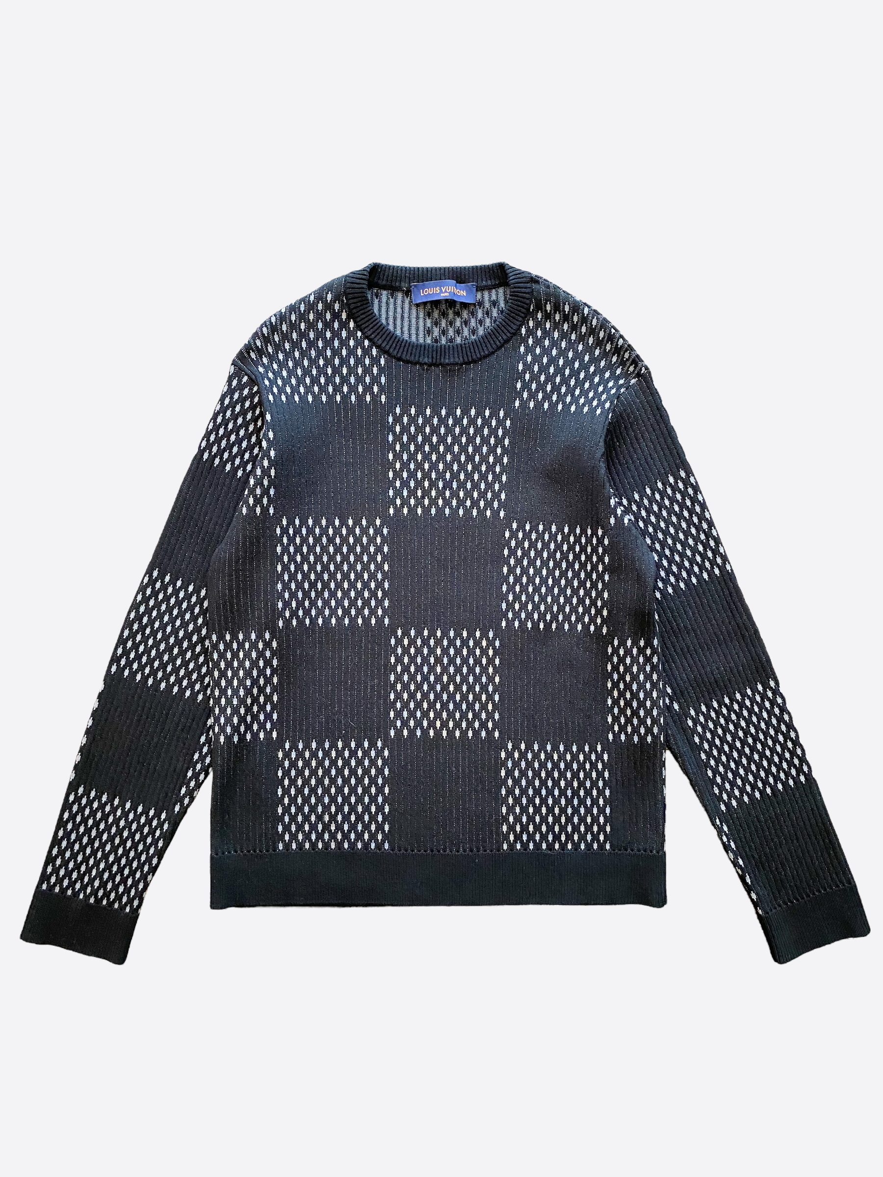 Louis Vuitton Distorted Giant Damier Sweater Savonches
