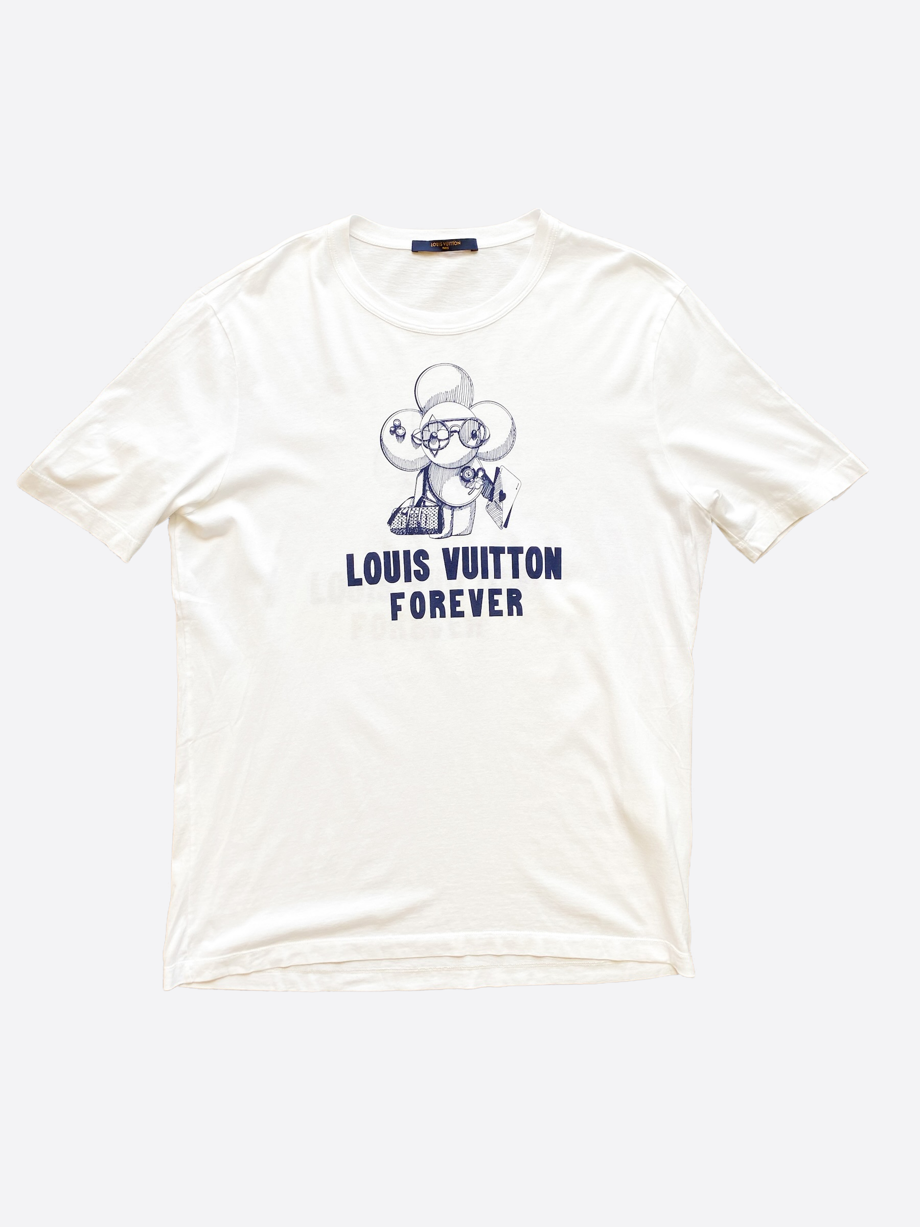 Louis Vuitton Forever Graphic T-Shirt - Blue T-Shirts, Clothing