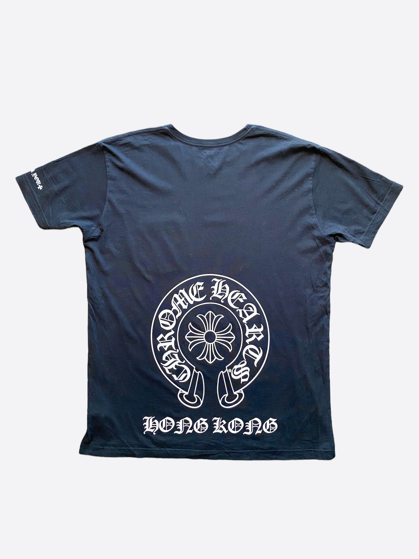 Chrome Hearts Hong Kong Horseshoe Logo Tee