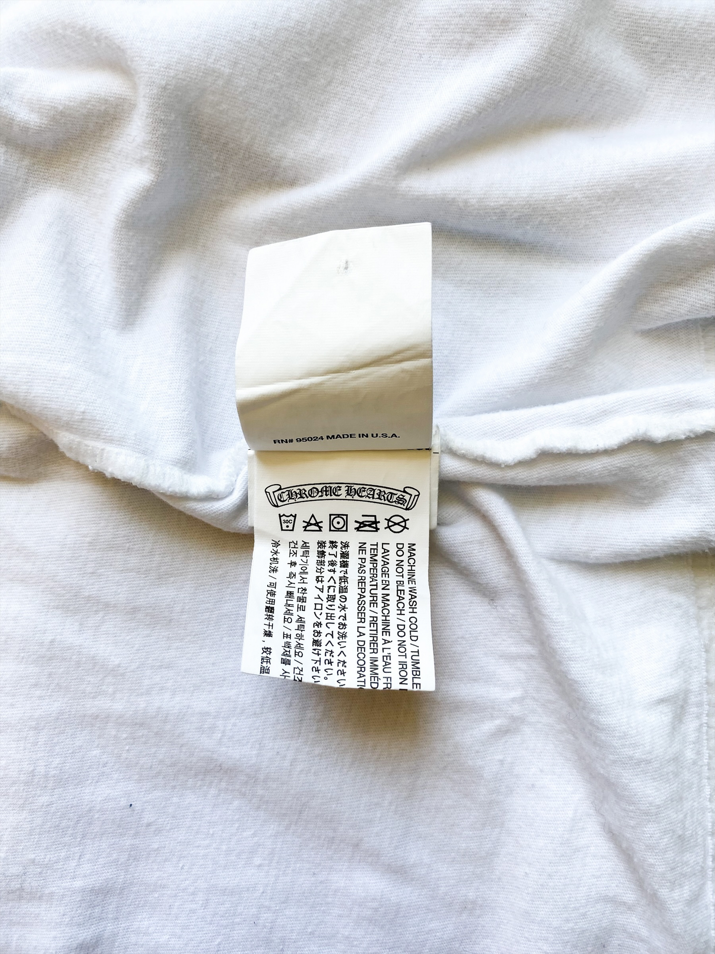 Chrome Hearts Classic Cross Logo Tee