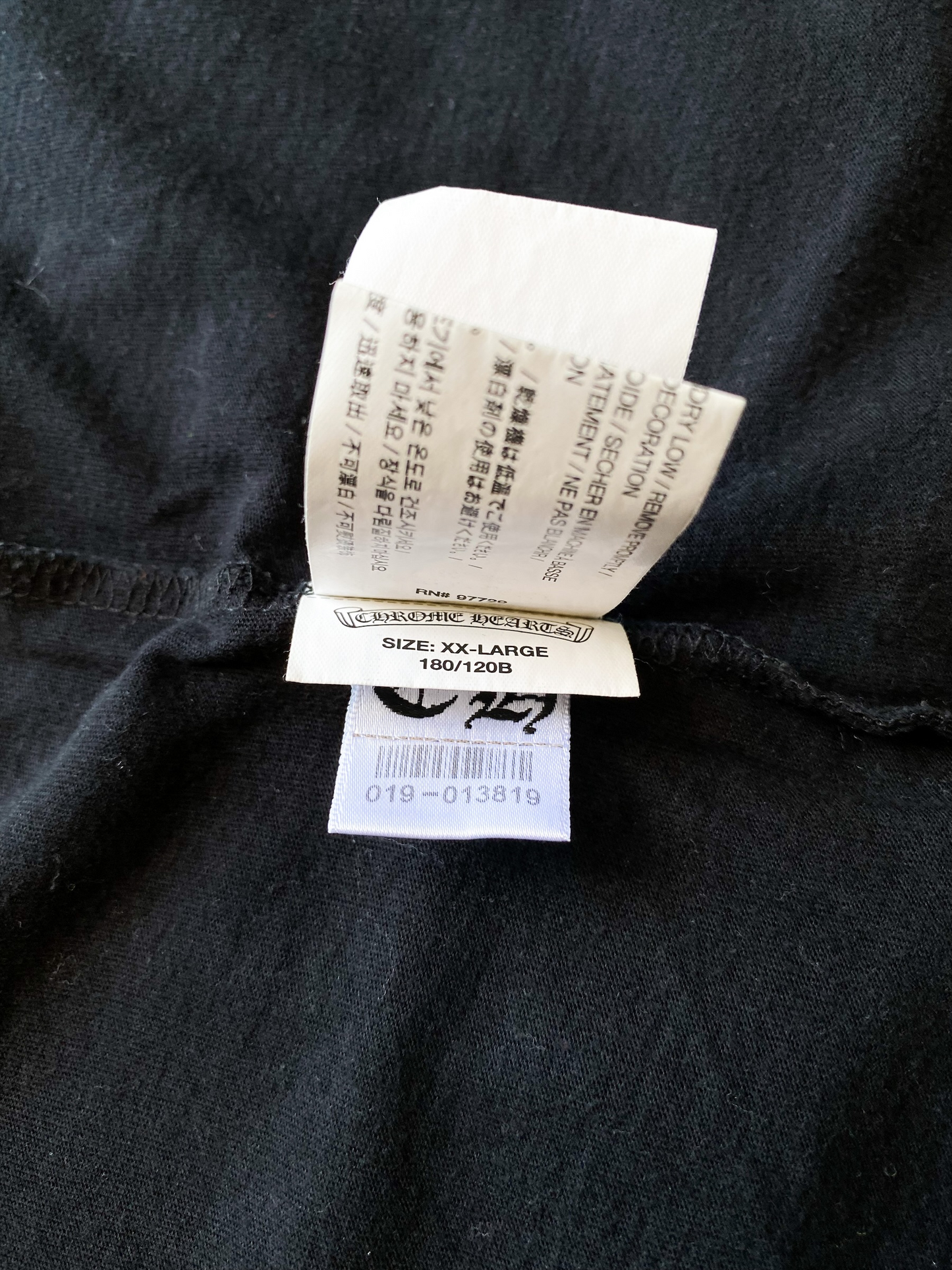 Chrome Hearts Hong Kong Horseshoe Logo Tee