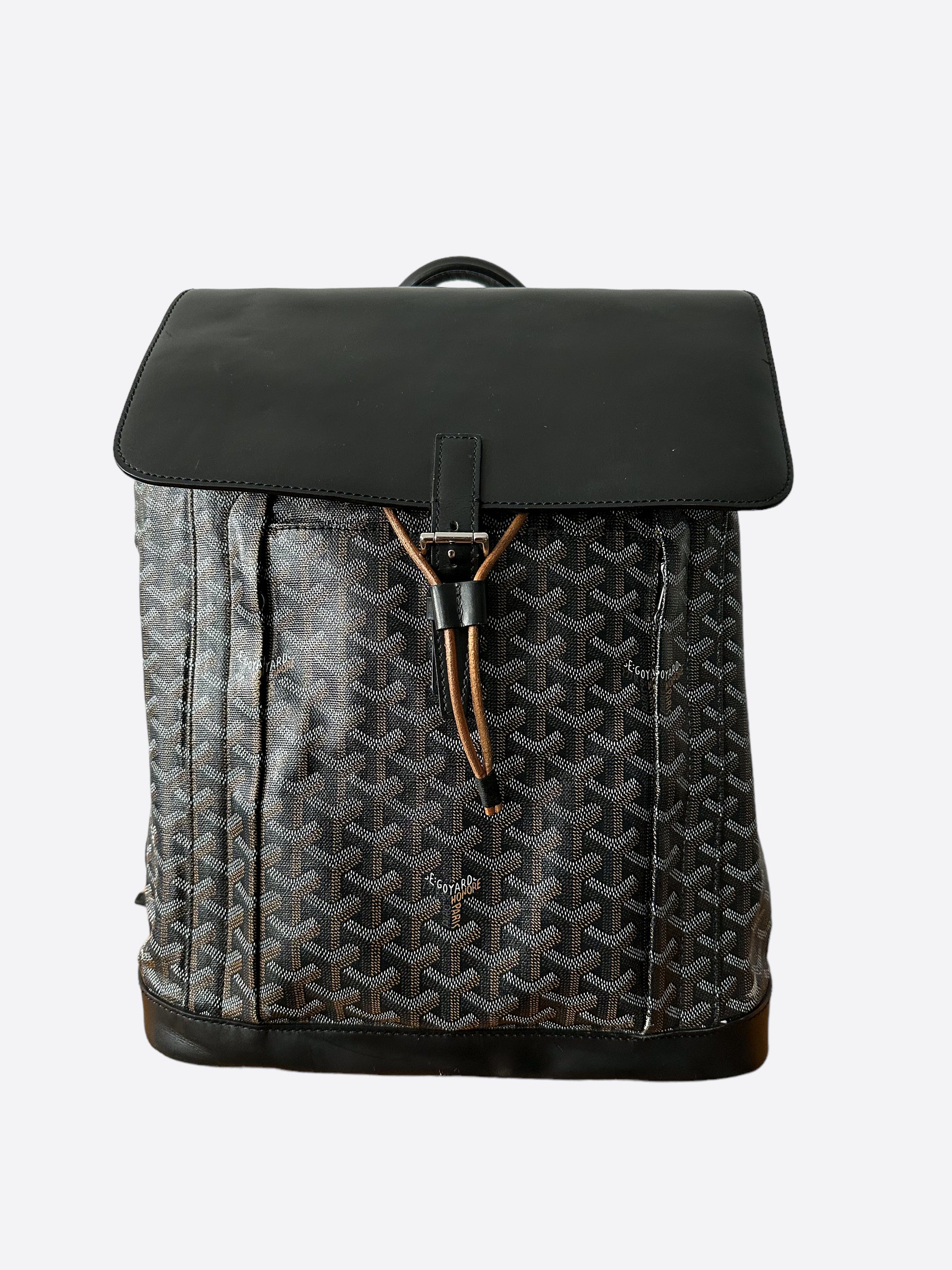 Goyard - Alpin MM Backpack - Black Goyardine