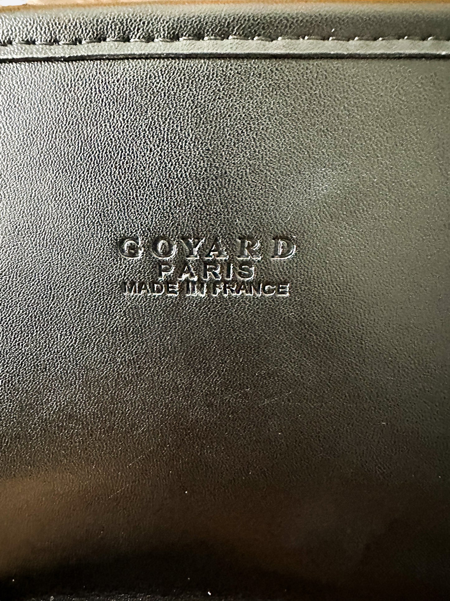 Goyard Black Saint Leger Backpack