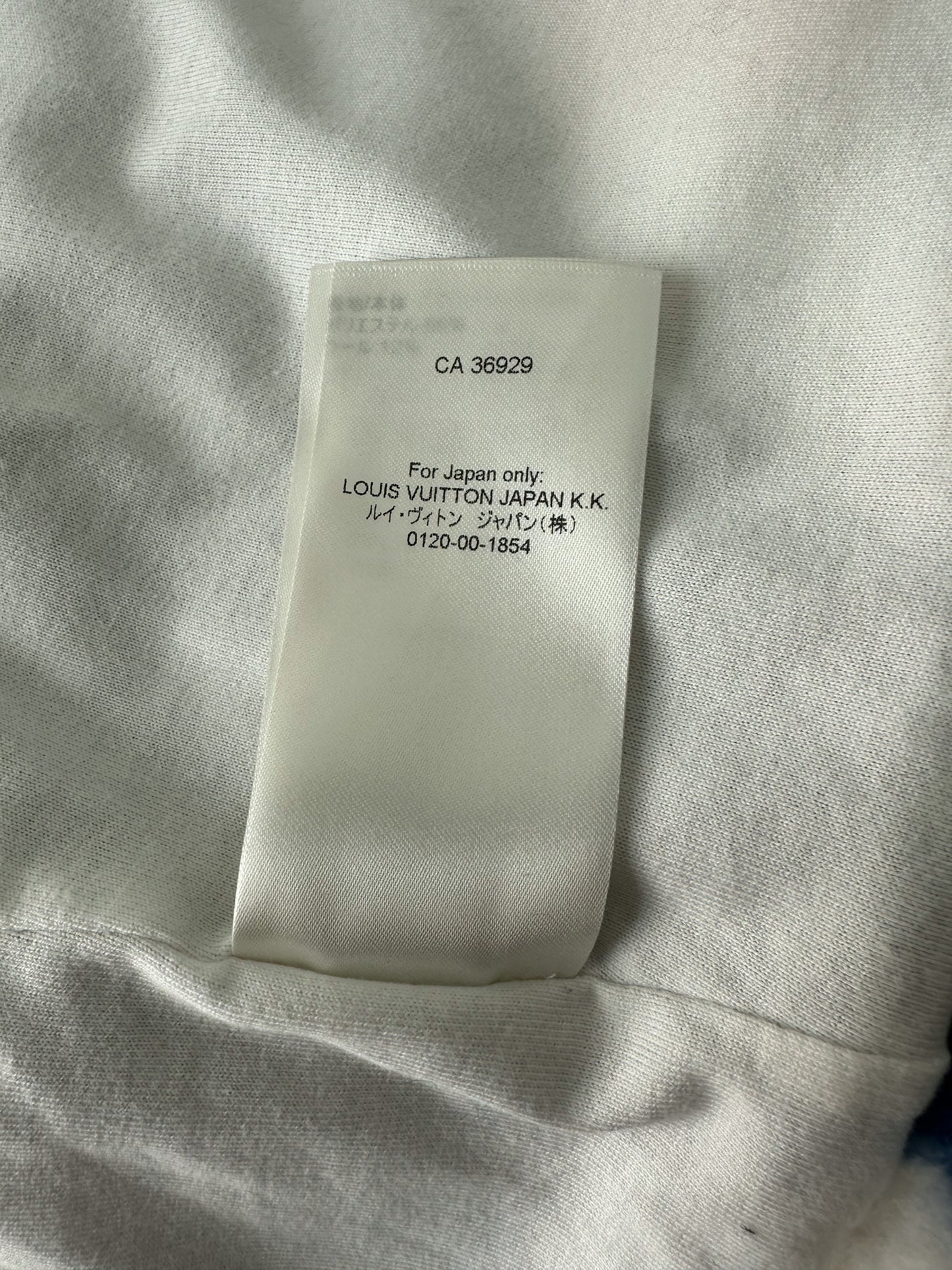 Louis Vuitton Blue & Orange Camo Monogram Fleece Zip Up Jacket