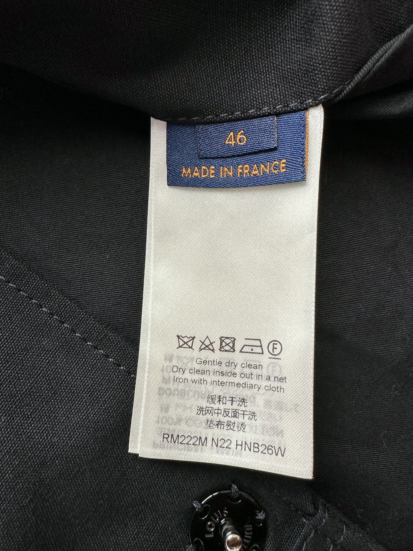 Louis Vuitton Black LV Spread Work Jacket