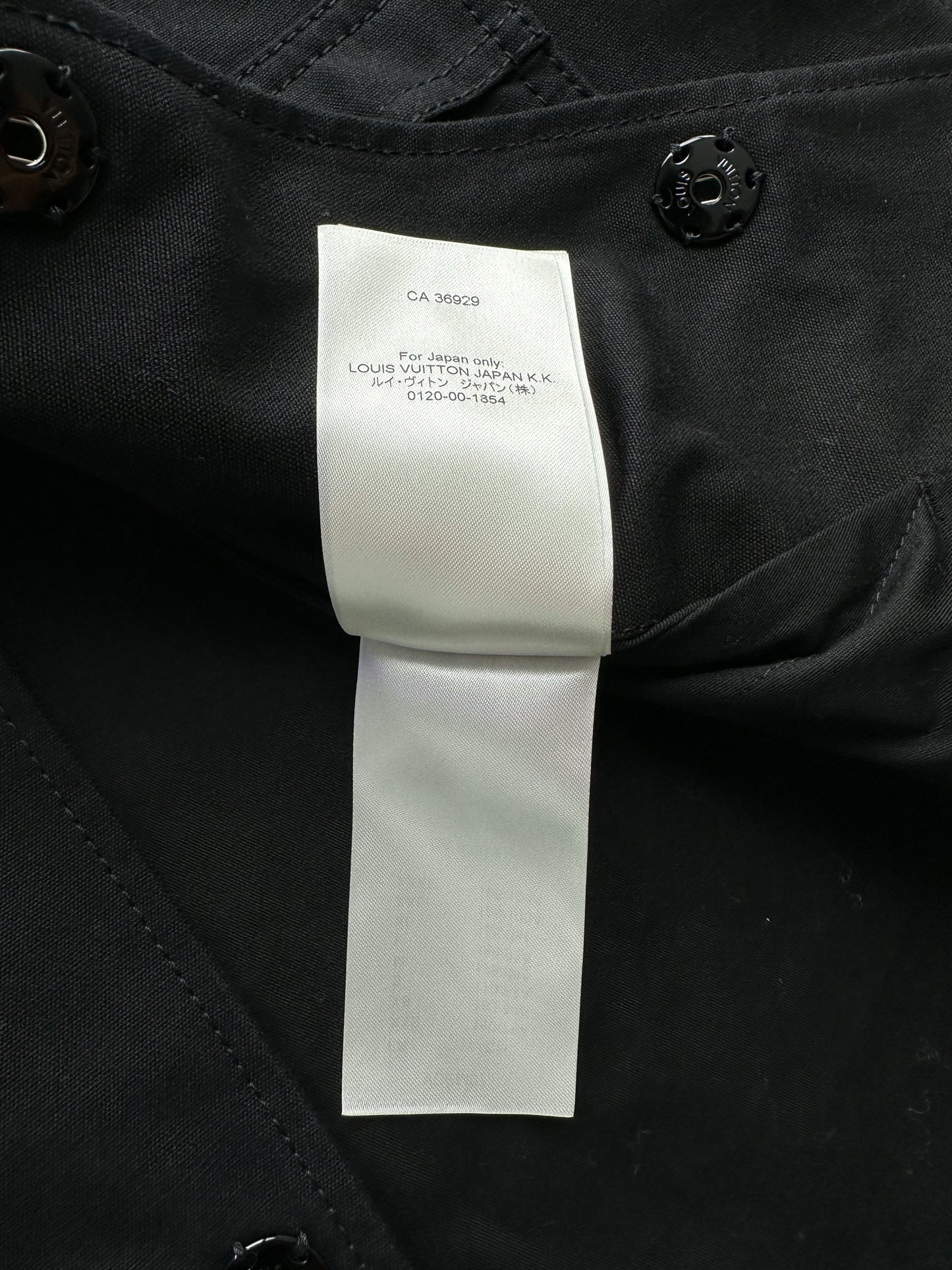 Louis Vuitton Black LV Spread Work Jacket