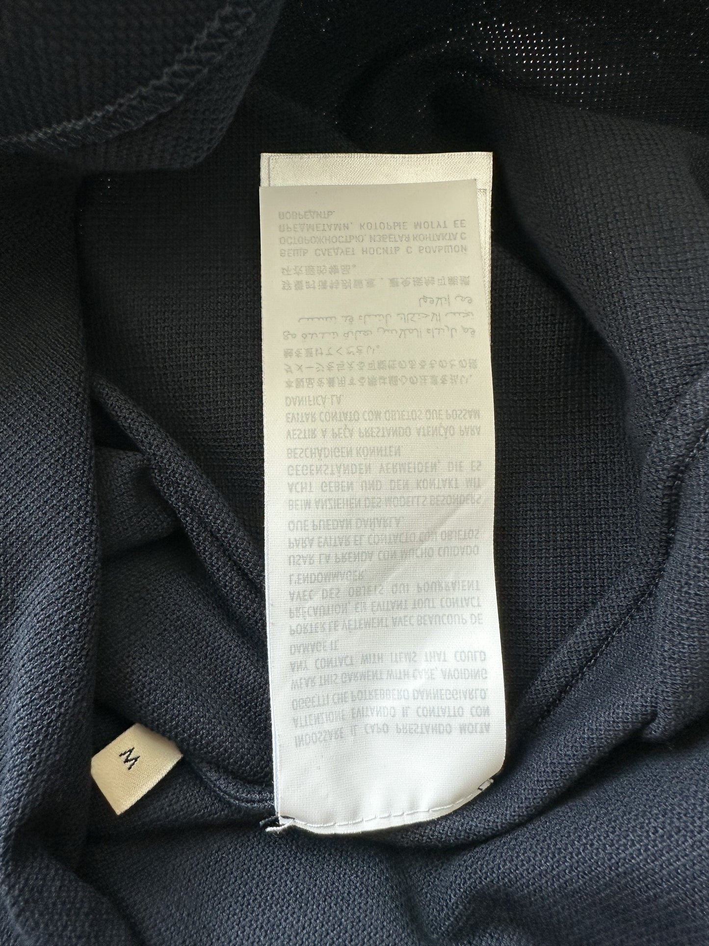 Gucci Black Tiger Striped Polo T-Shirt