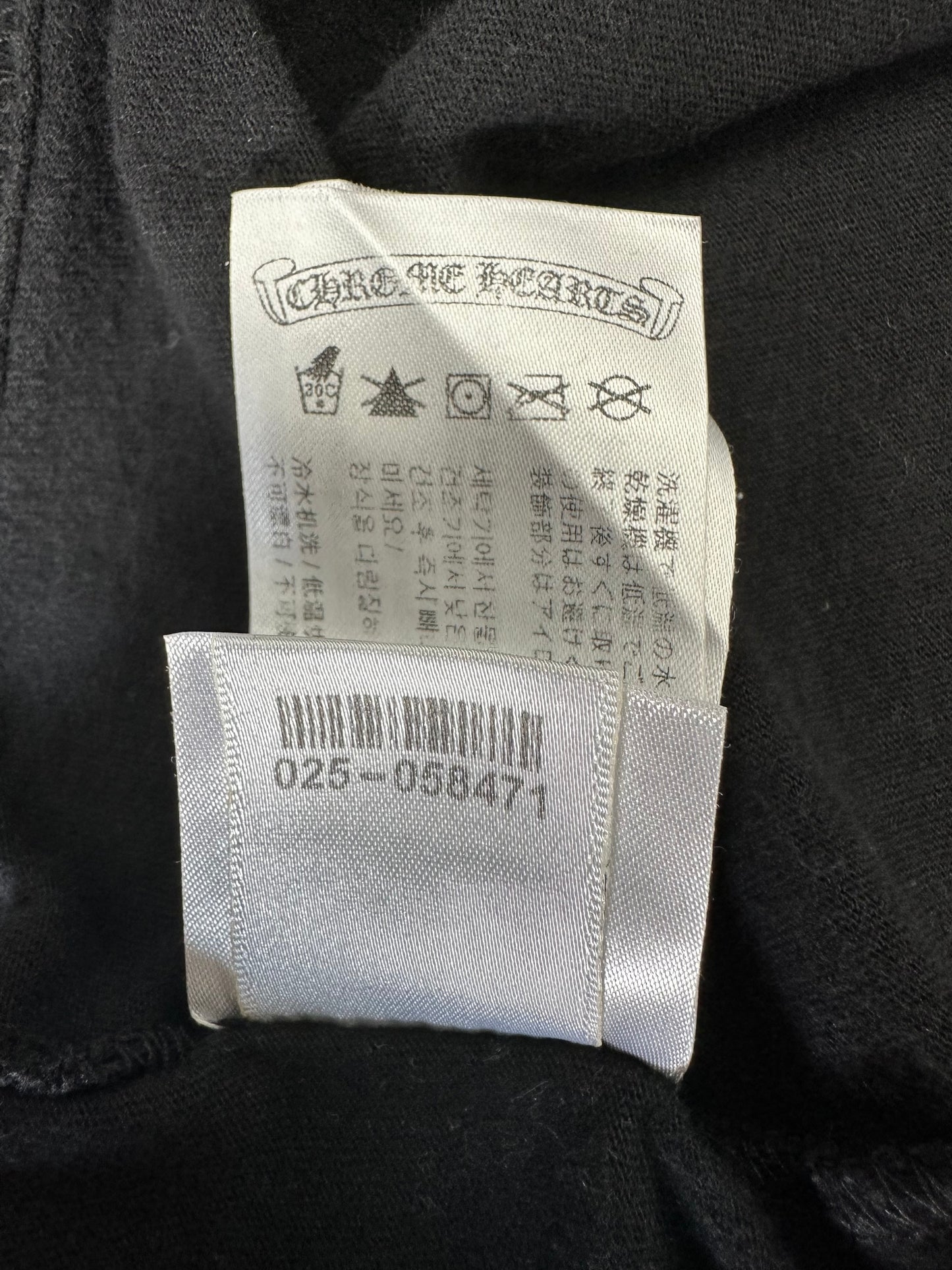 Chrome Hearts Black & White Welcome To Las Vegas T-Shirt