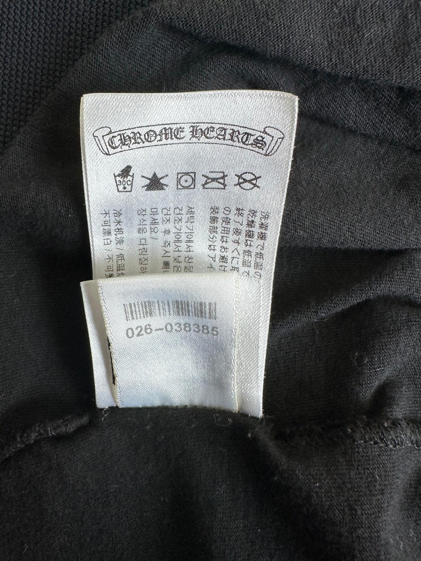 Chrome Hearts Black & Yellow Made In Hollywood T-Shirt