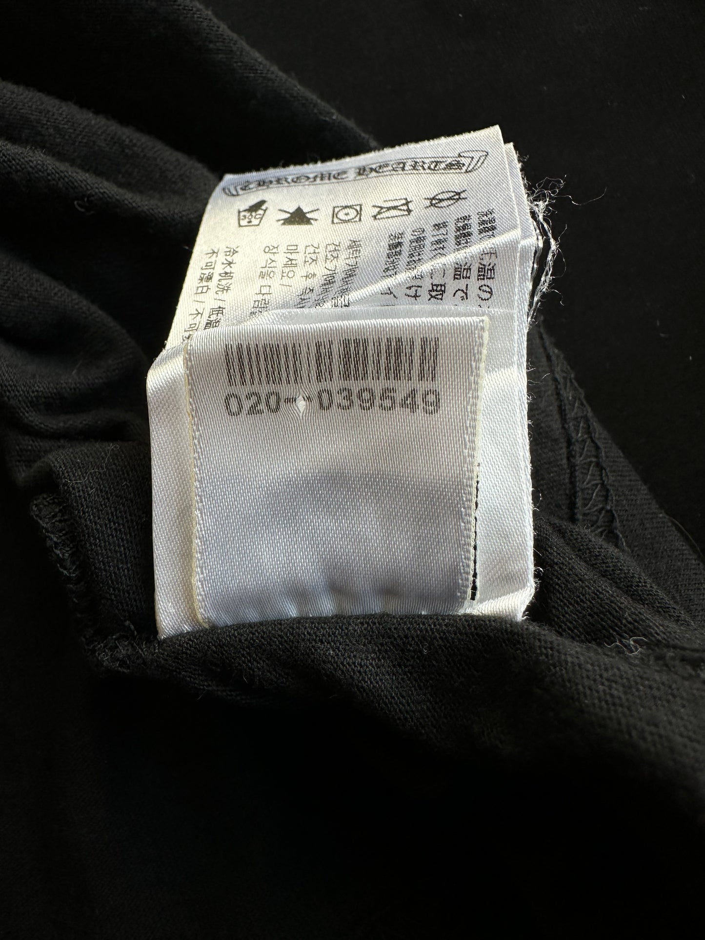 Chrome Hearts Black & Red Welcome To Las Vegas T-Shirt