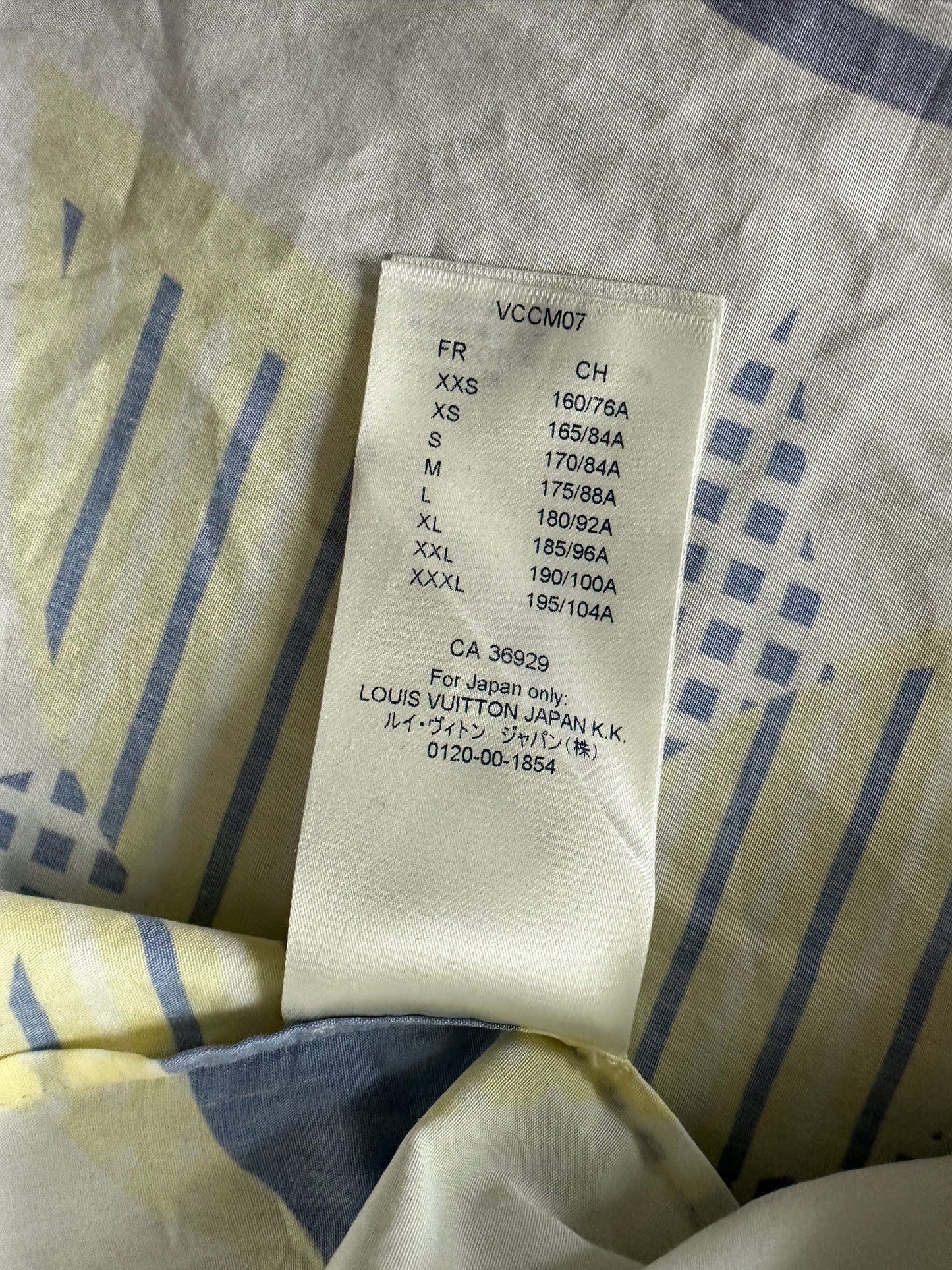 Louis Vuitton White Multicolor Flower Monogram Button Up Shirt