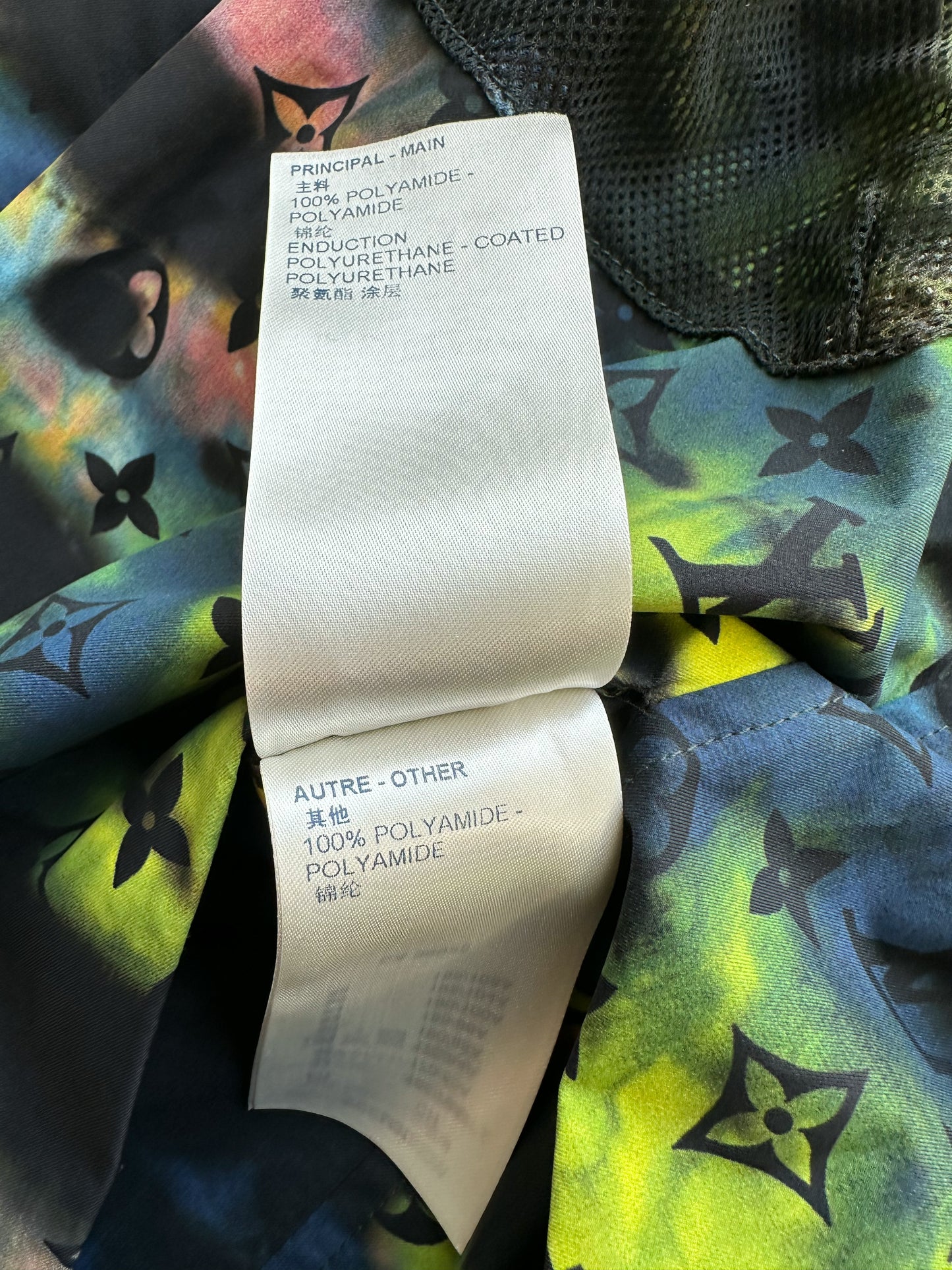 Louis Vuitton Tie-Dye Camo Monogram Windbreaker