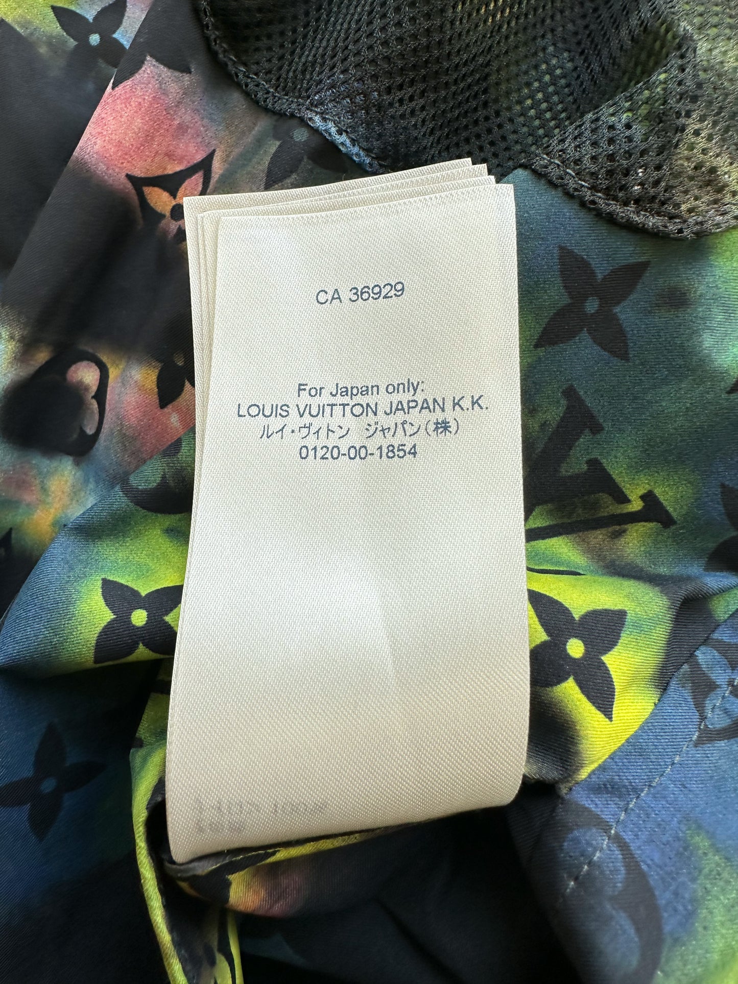 Louis Vuitton Tie-Dye Camo Monogram Windbreaker