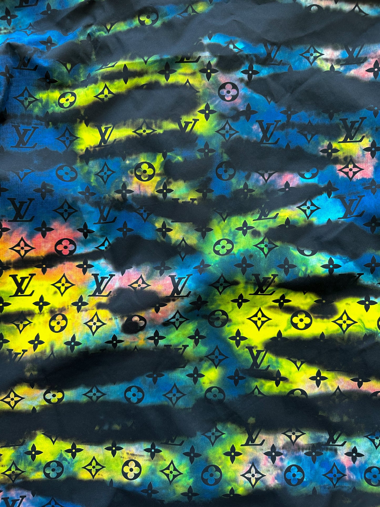 Louis Vuitton Tie-Dye Camo Monogram Windbreaker