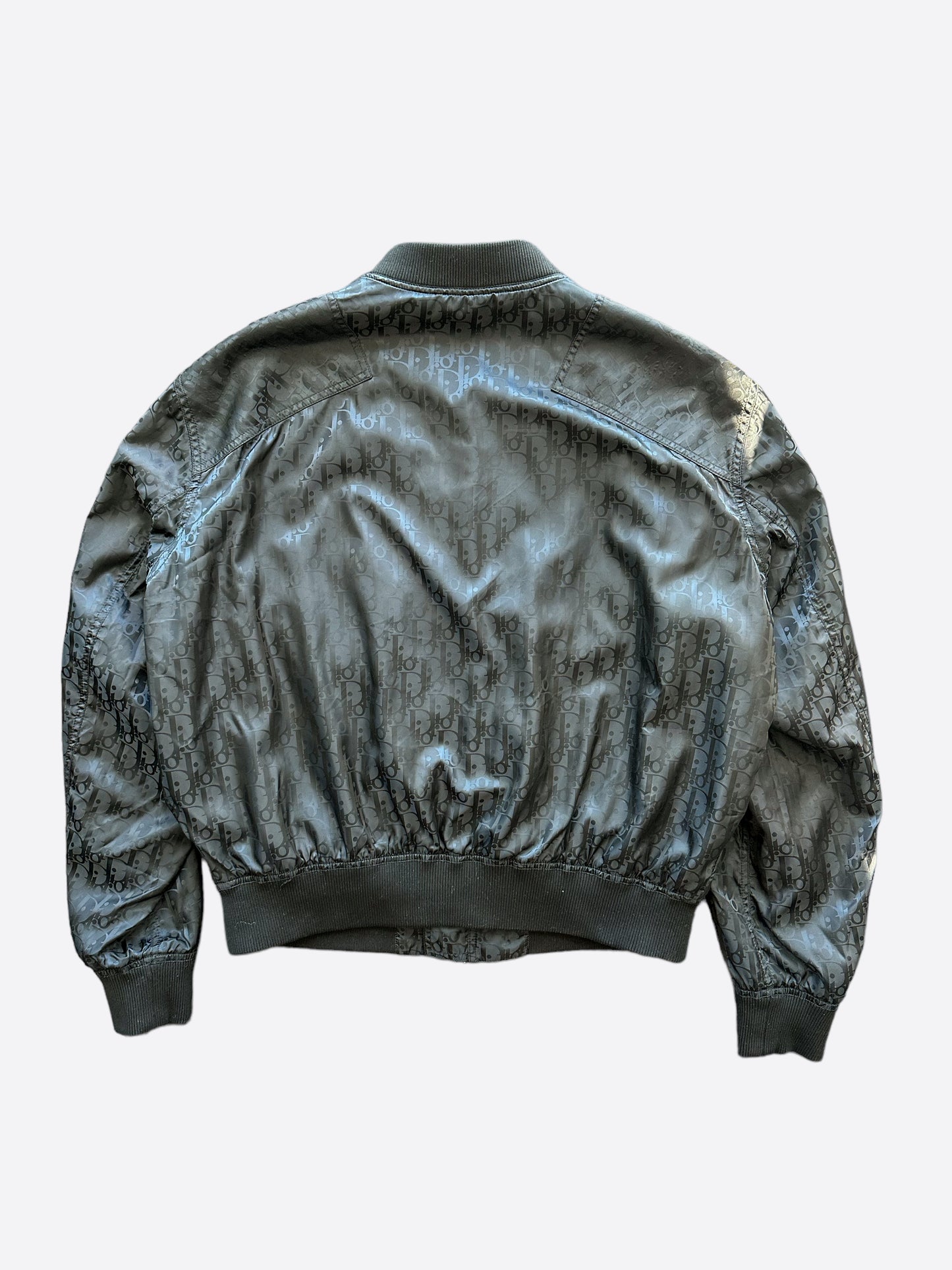 Dior Black Oblique Bomber Jacket