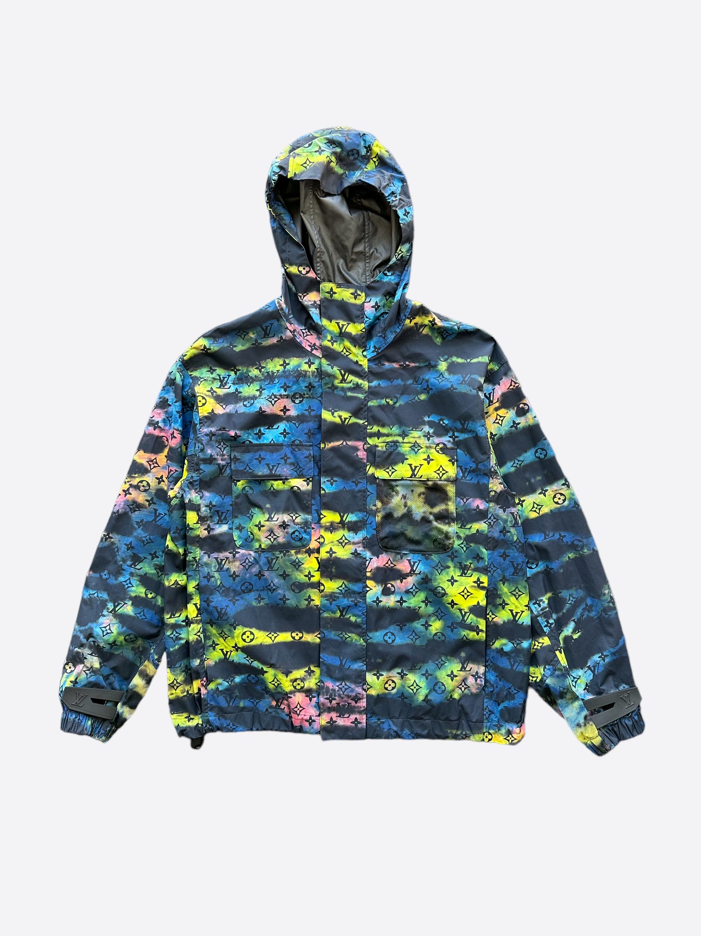 Louis Vuitton Tie-Dye Camo Monogram Windbreaker
