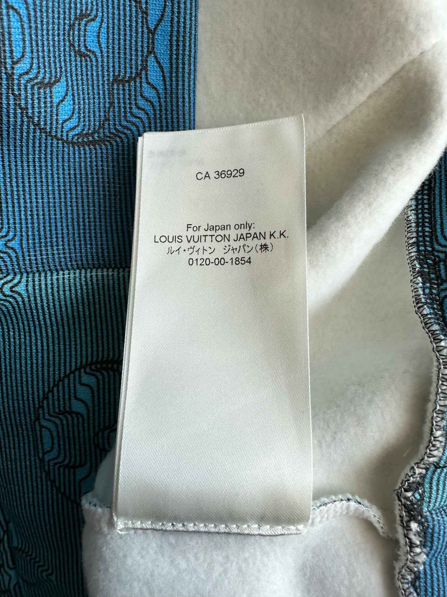 Louis Vuitton Blue 2054 Monogram Hoodie