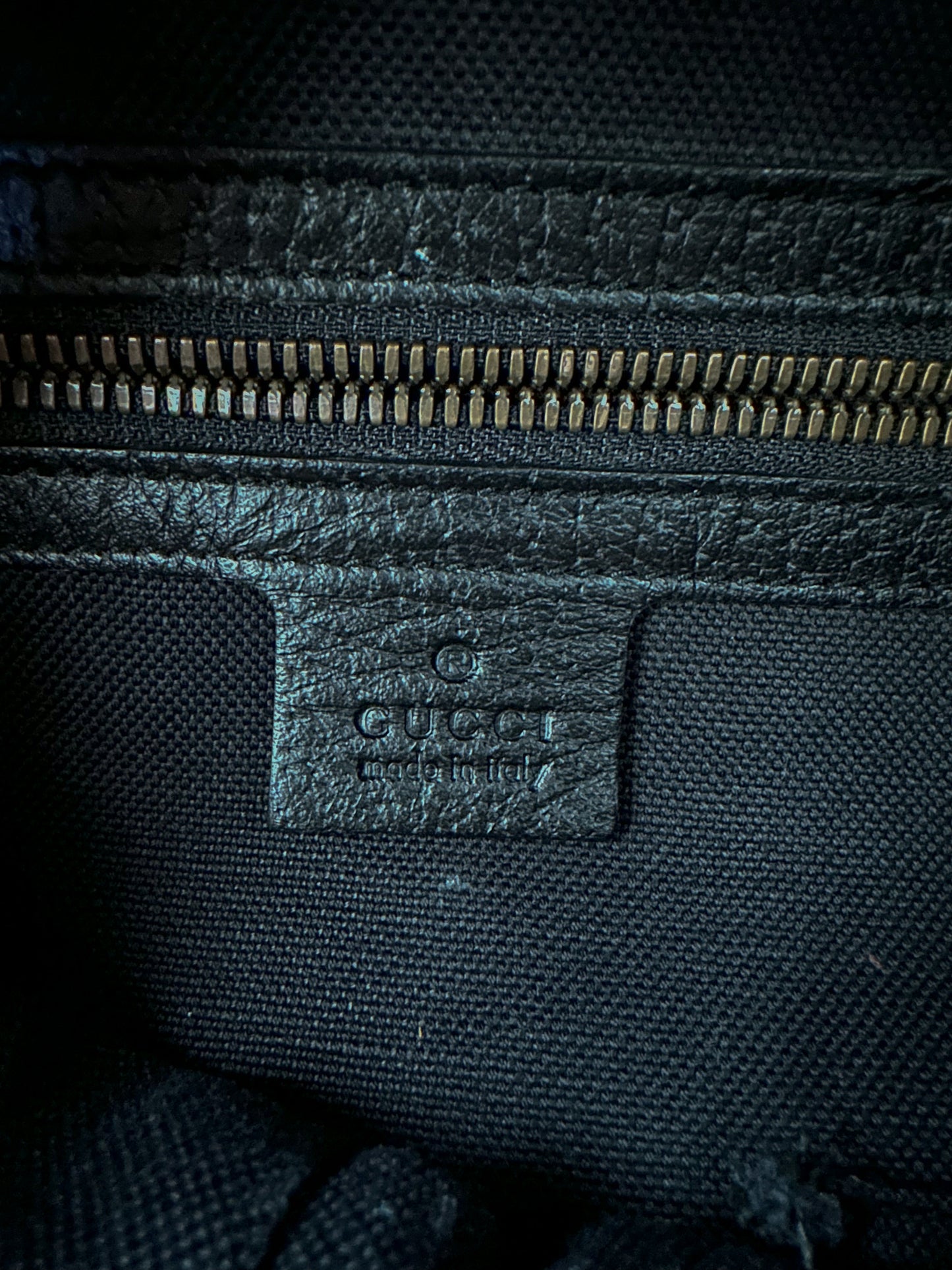 Gucci Brown GG Monogram Wool Backpack