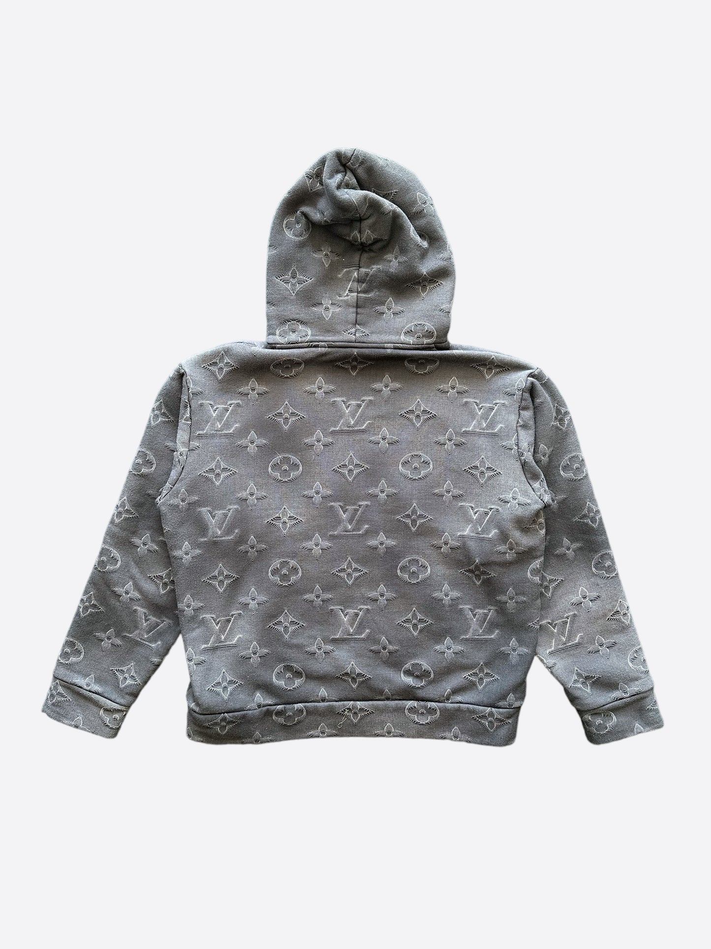 Louis Vuitton Grey 2054 Monogram Hoodie