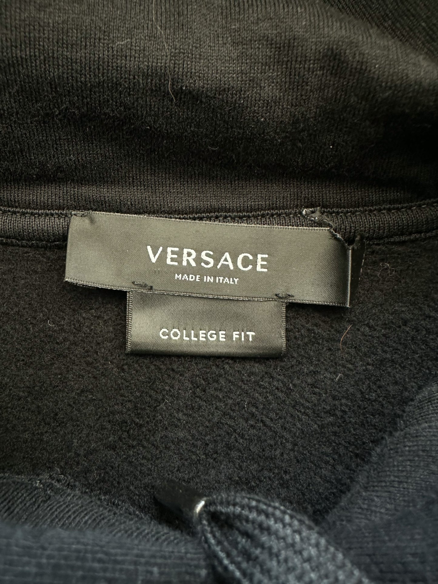 Versace Black & Blue Arm Print Hoodie