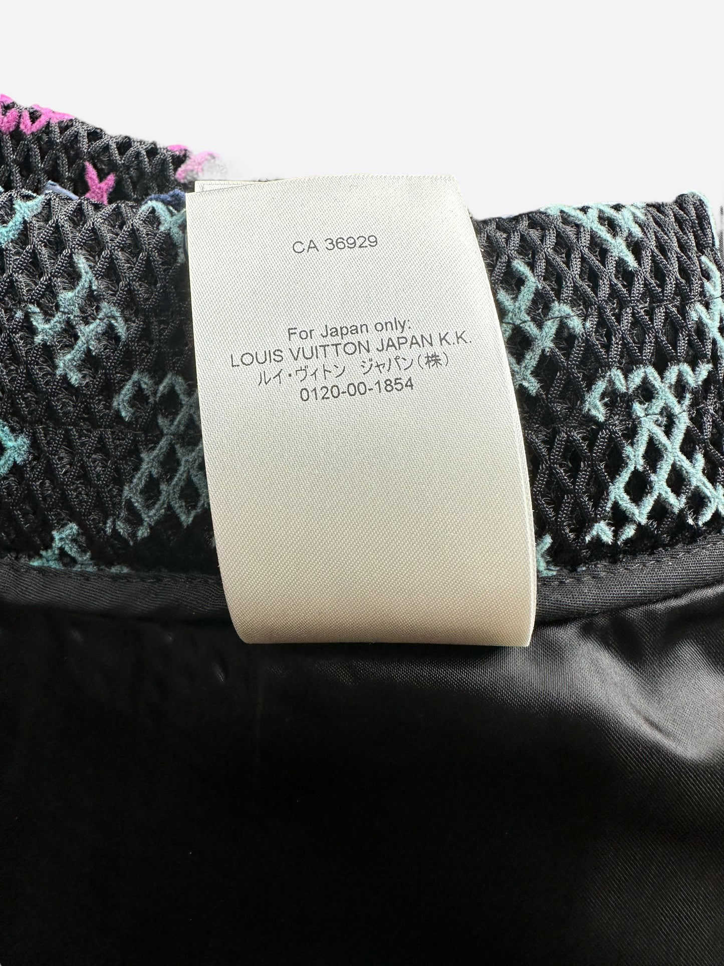 Louis Vuitton Multicolor Gradient Monogram Mesh Shorts